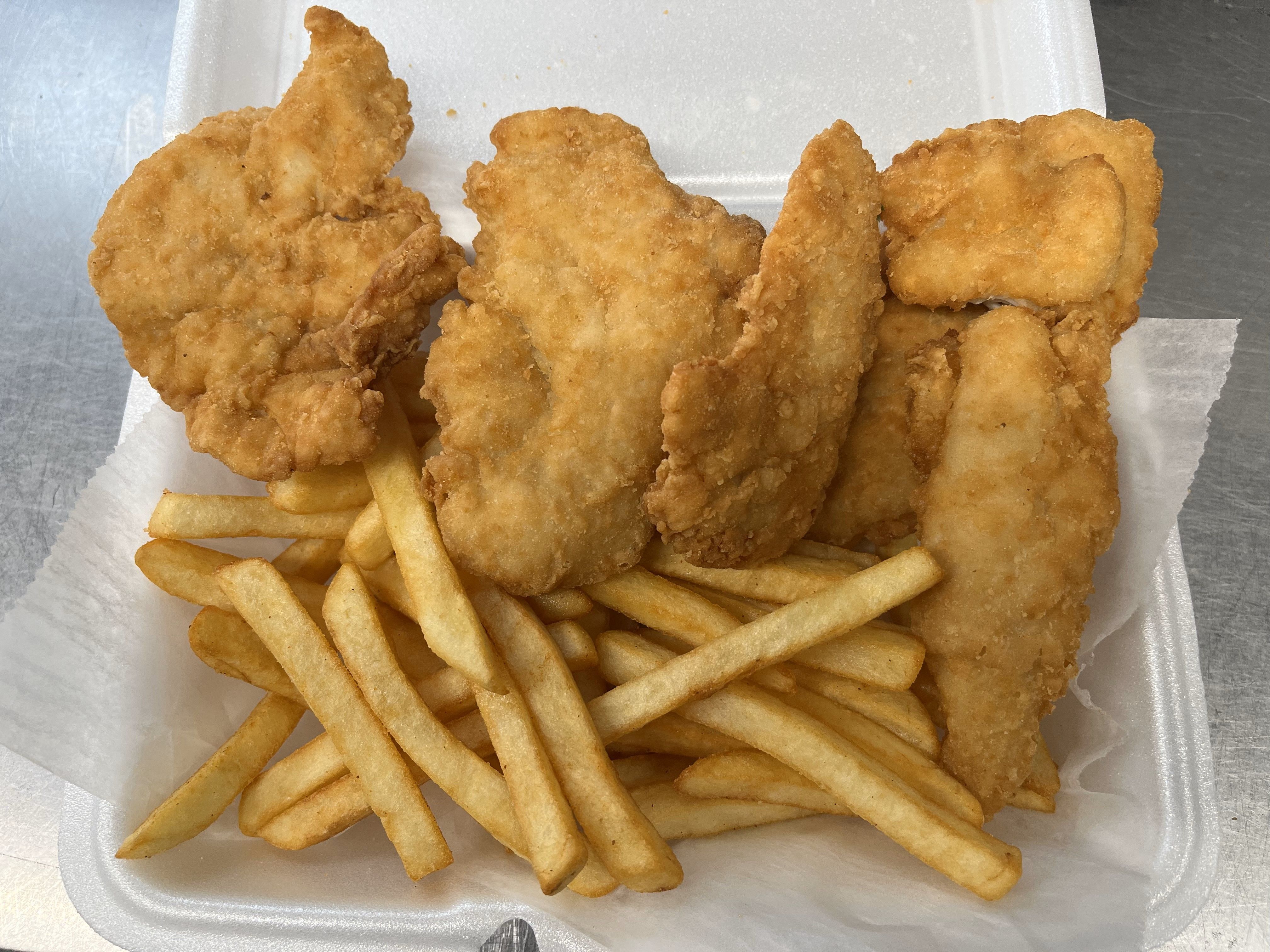 Tenders W/Fries
