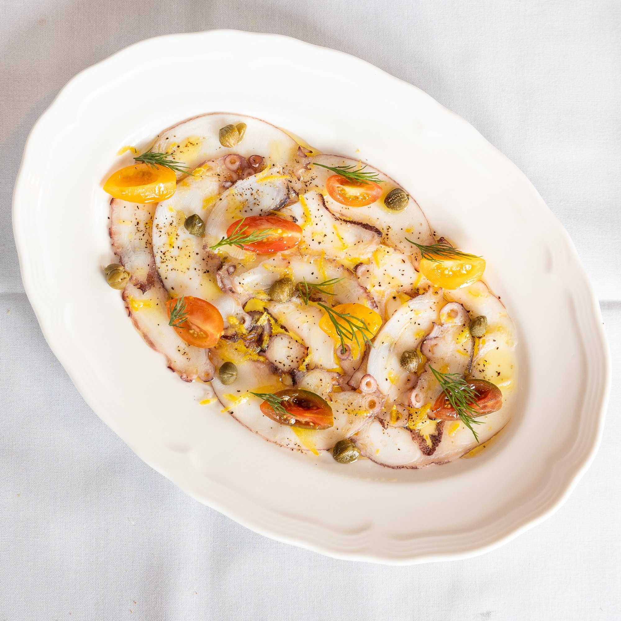 Octopus Carpaccio