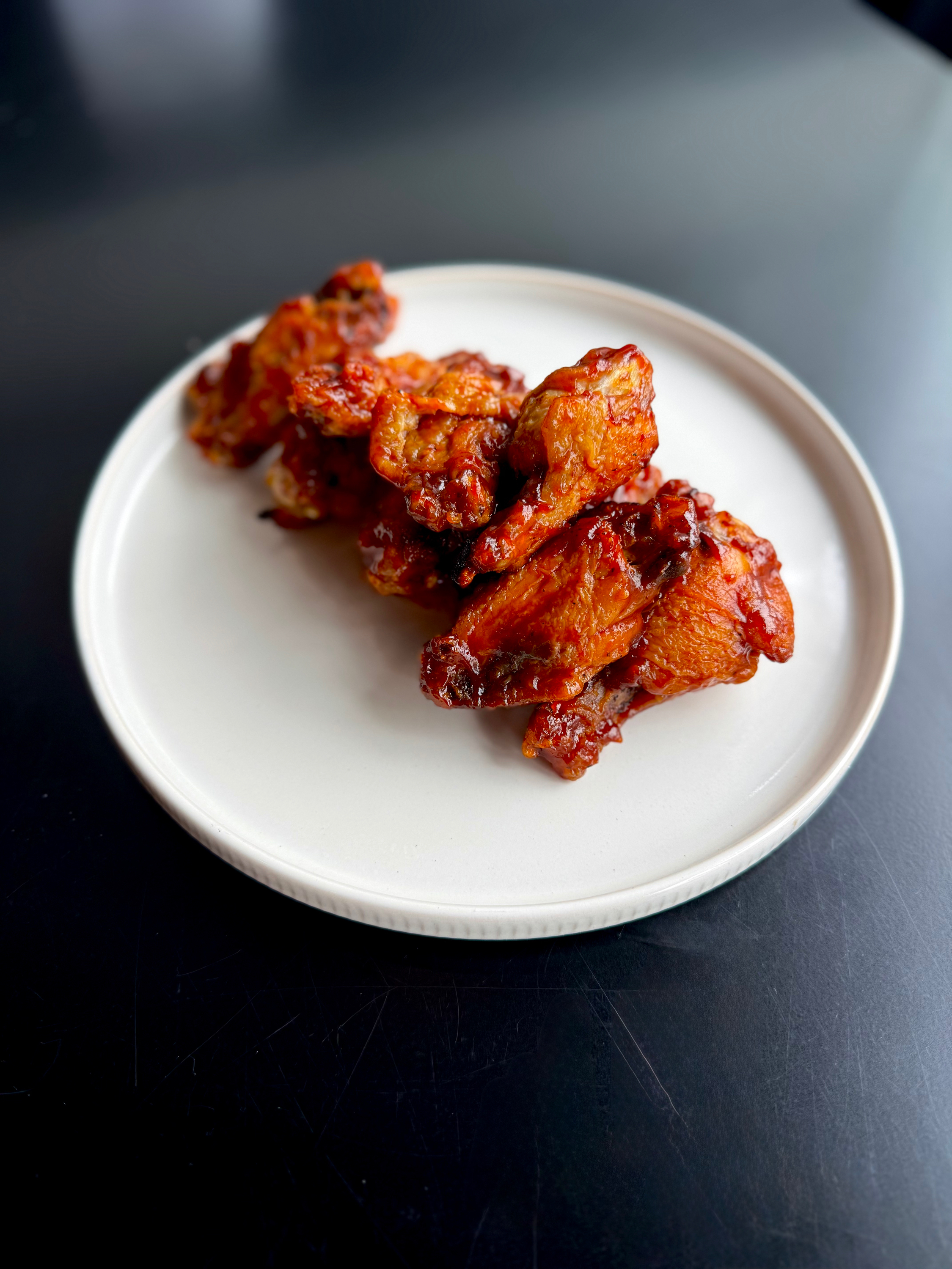 Smoky Bourbon Wings