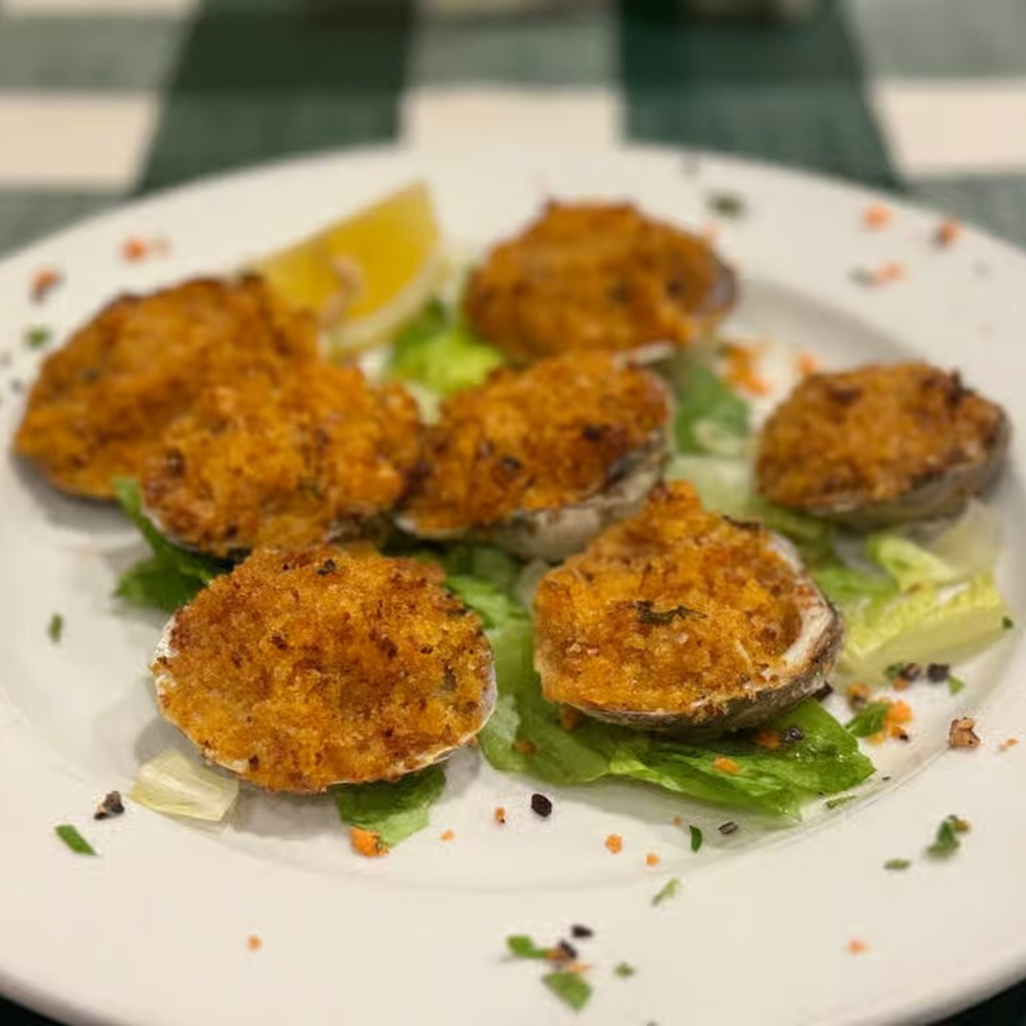 Clams Oreganata