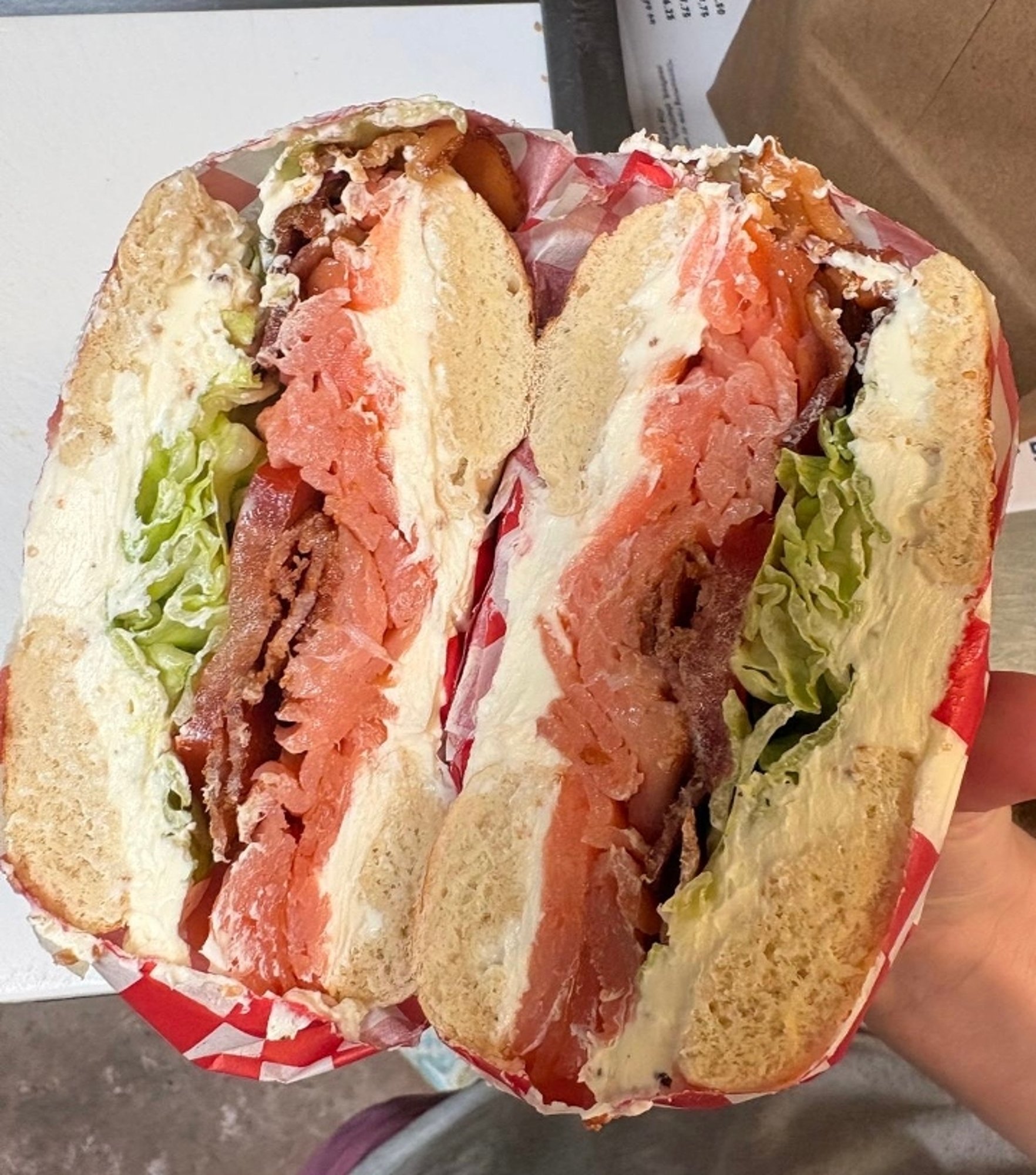 Salmon B.L.T