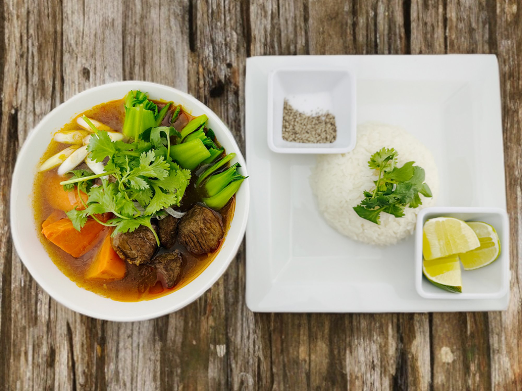 Beef Stew with Rice