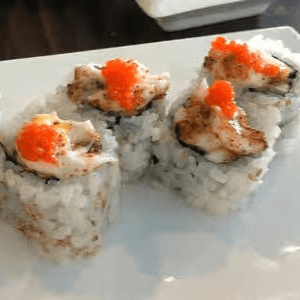 Vegan Baked Spicy Scallop Roll