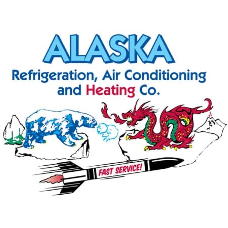 Alaska Refrigeration Air Conditioning &amp; Heating Co Logo