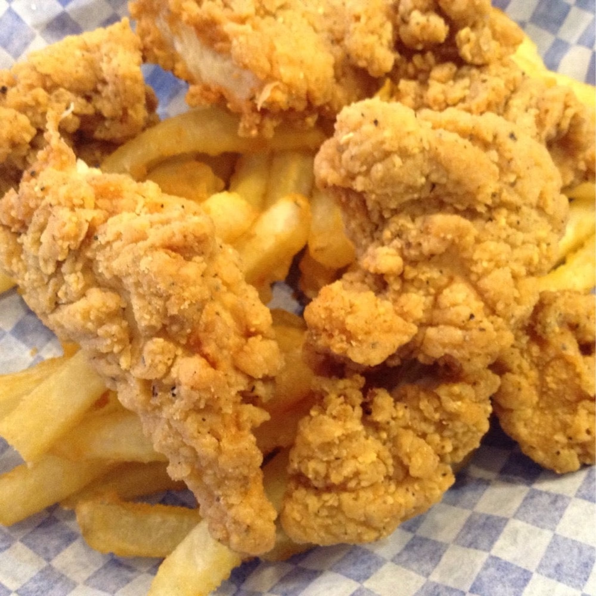 Chicken Tenders, Fries and a Drink