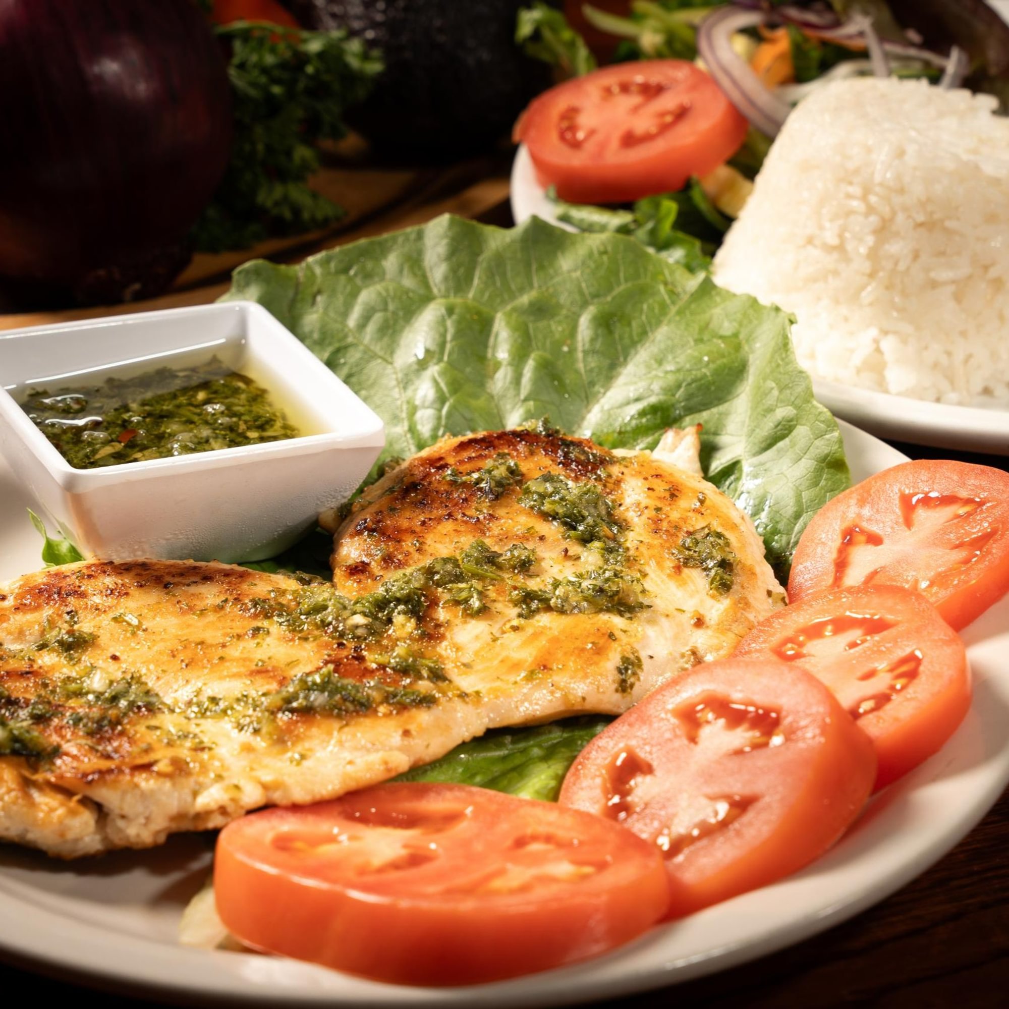 Chicken with Chimichurri (Pollo con Chimichurri)