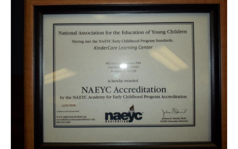 NAEYC Certificate
