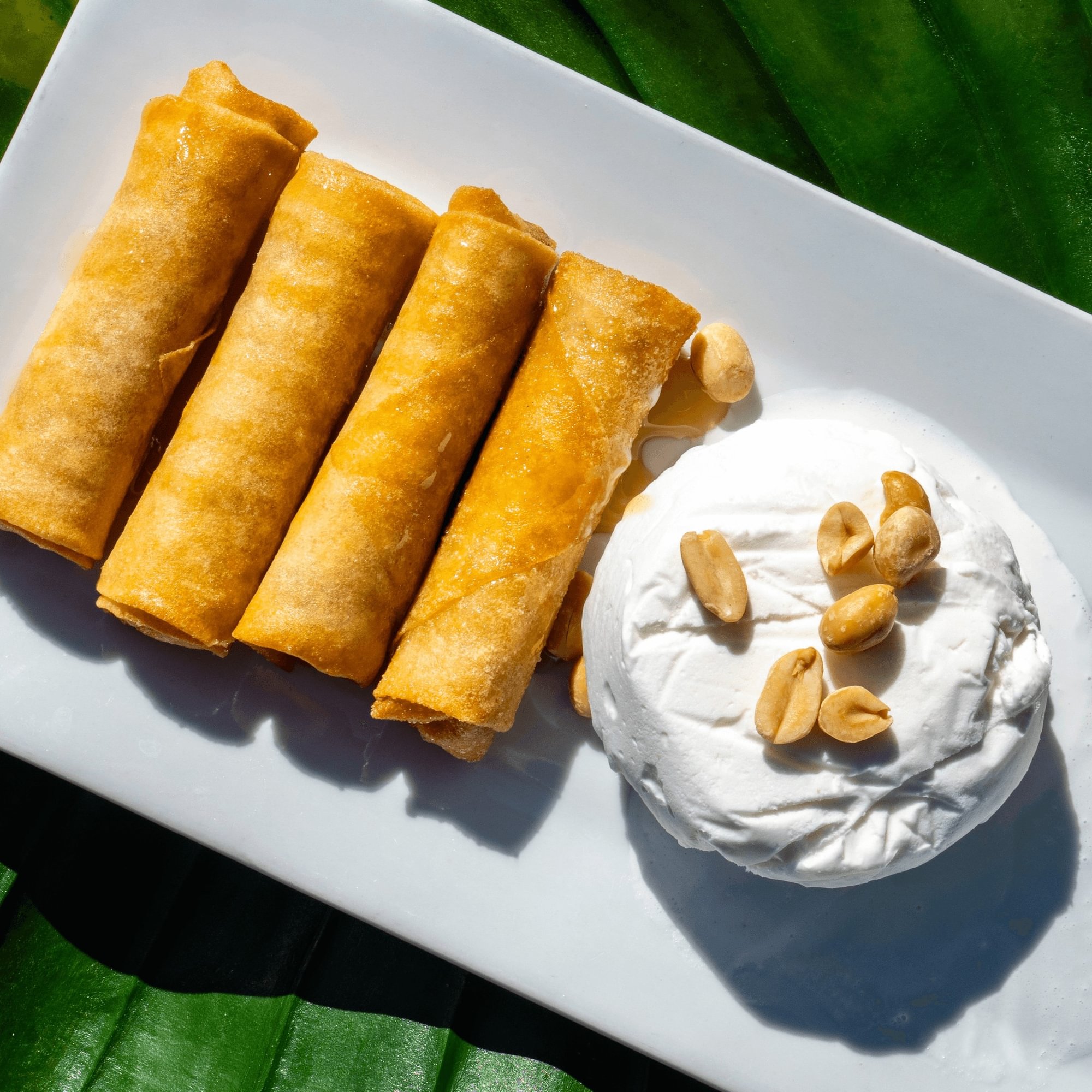 Crispy Banana & Coconut Ice Cream