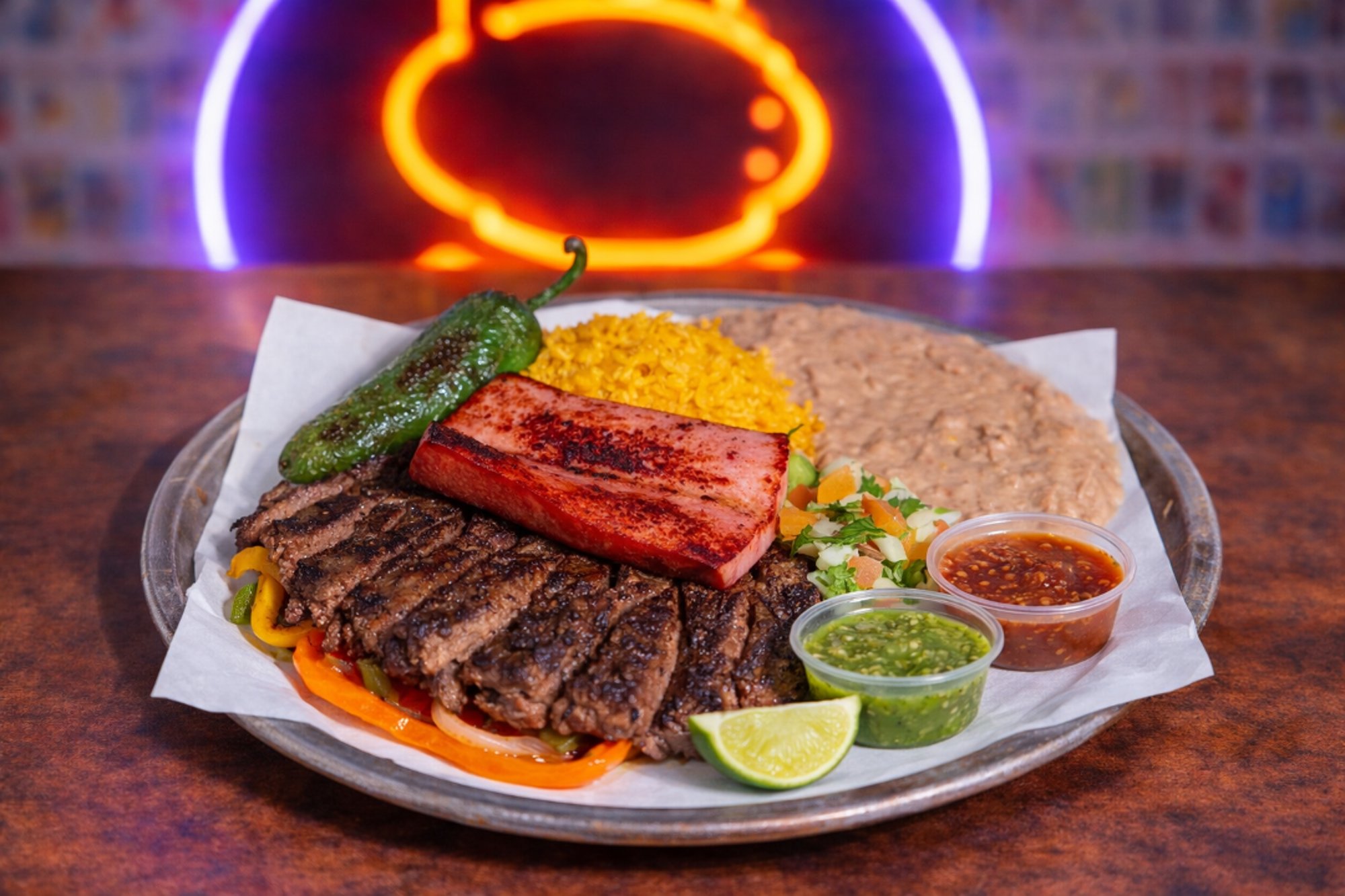 Carne Asada Plate