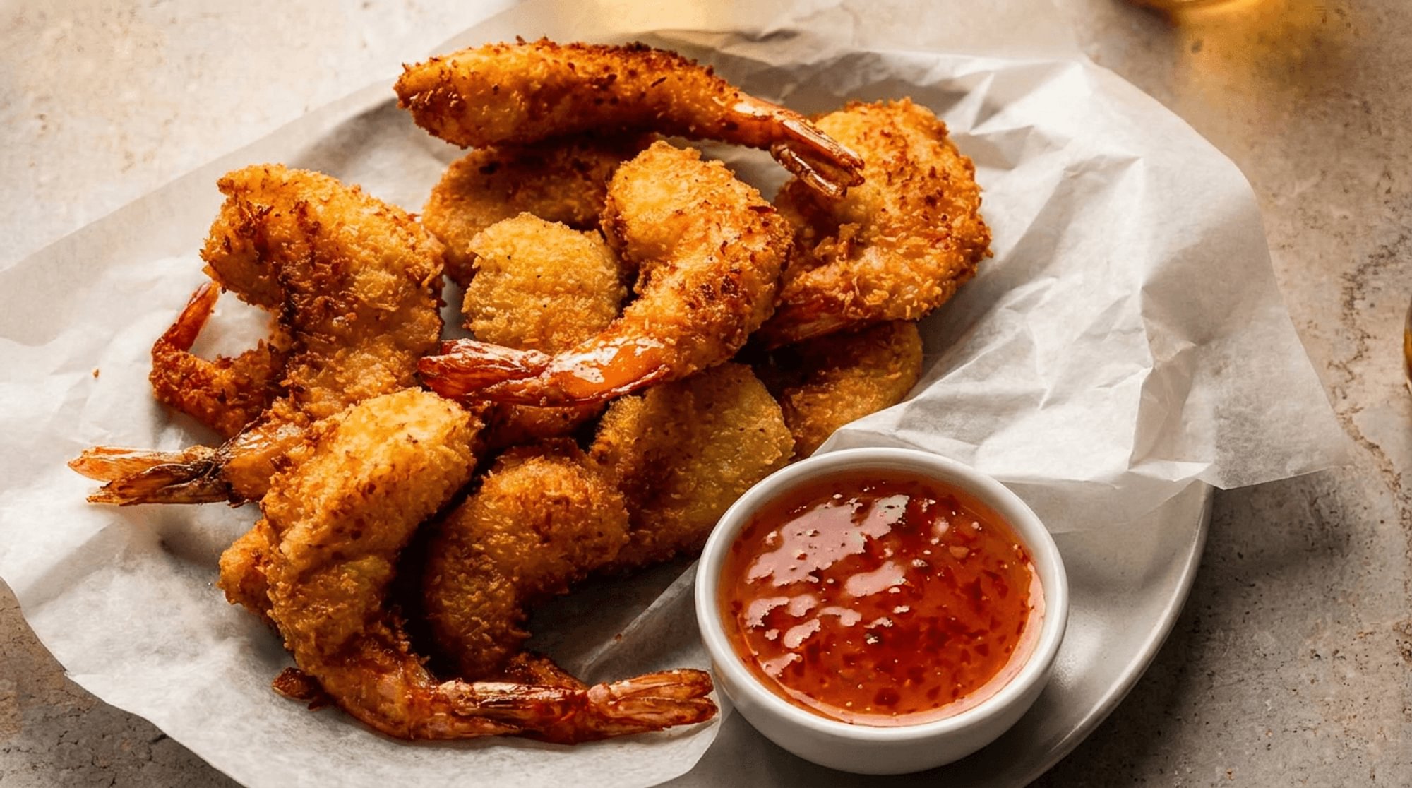 Coconut Prawns