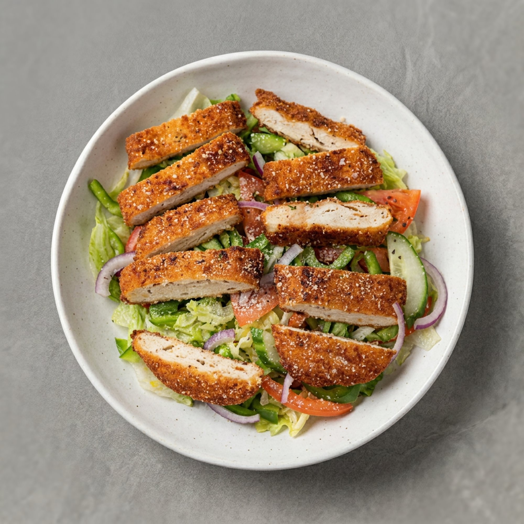 Chicken Parmesan Salad