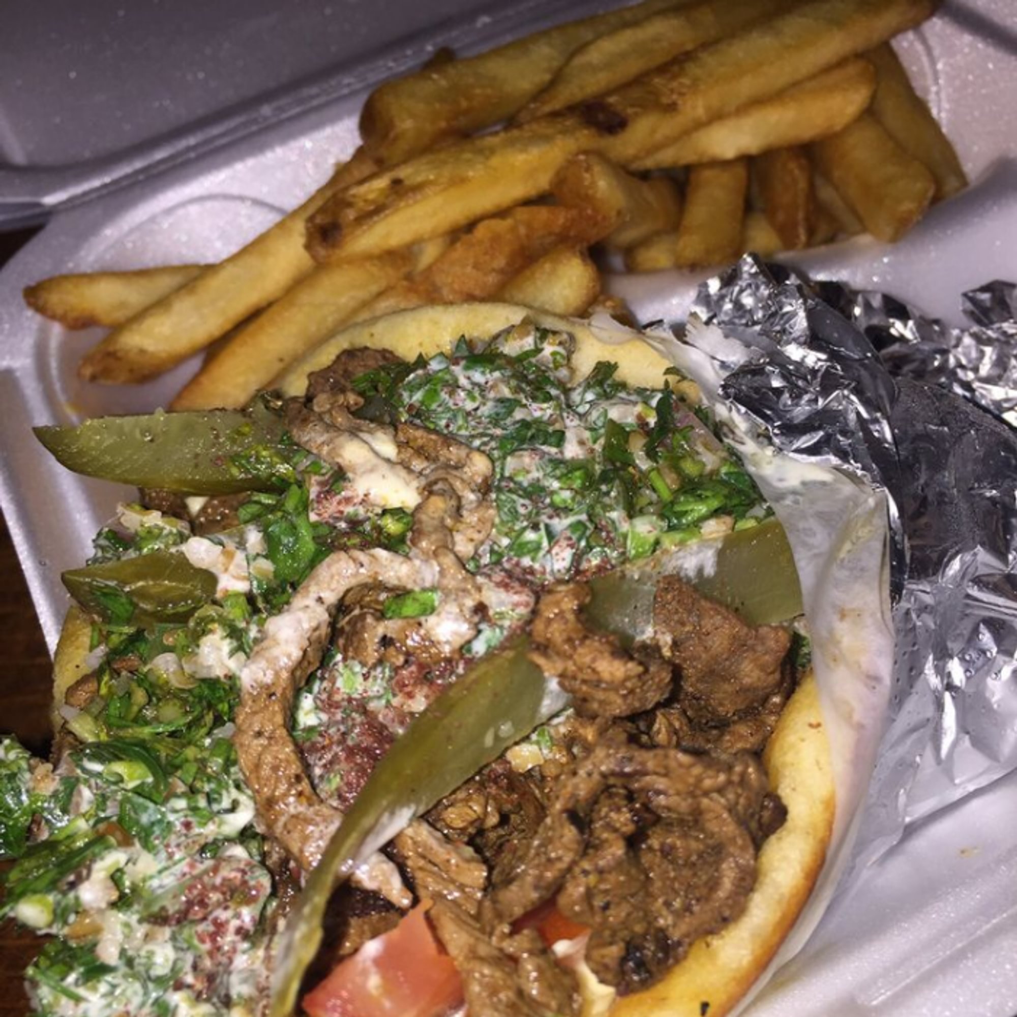 Beef Shawarma Combo
