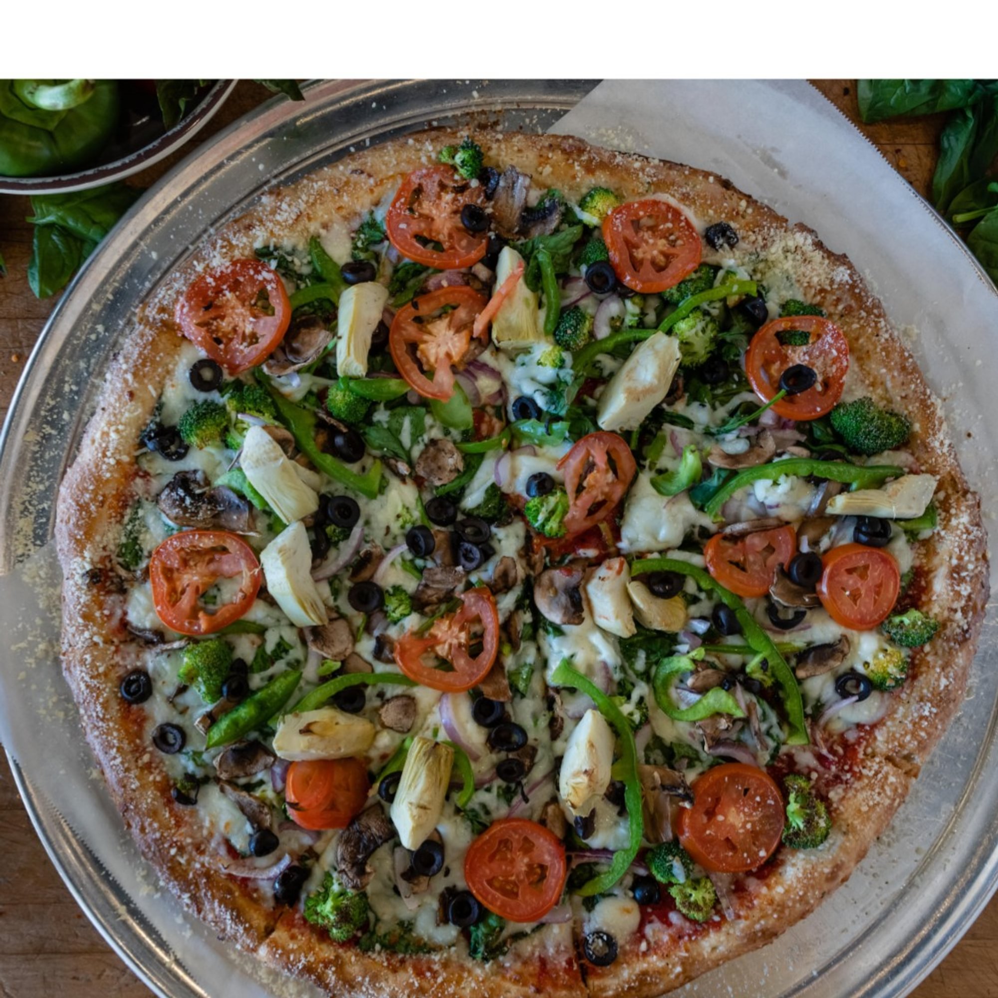 Veggie Deluxe Pizza