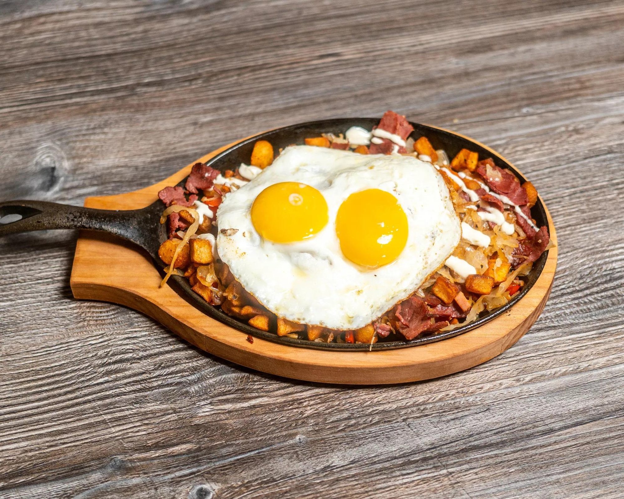 Corned Beef Hash Skillet
