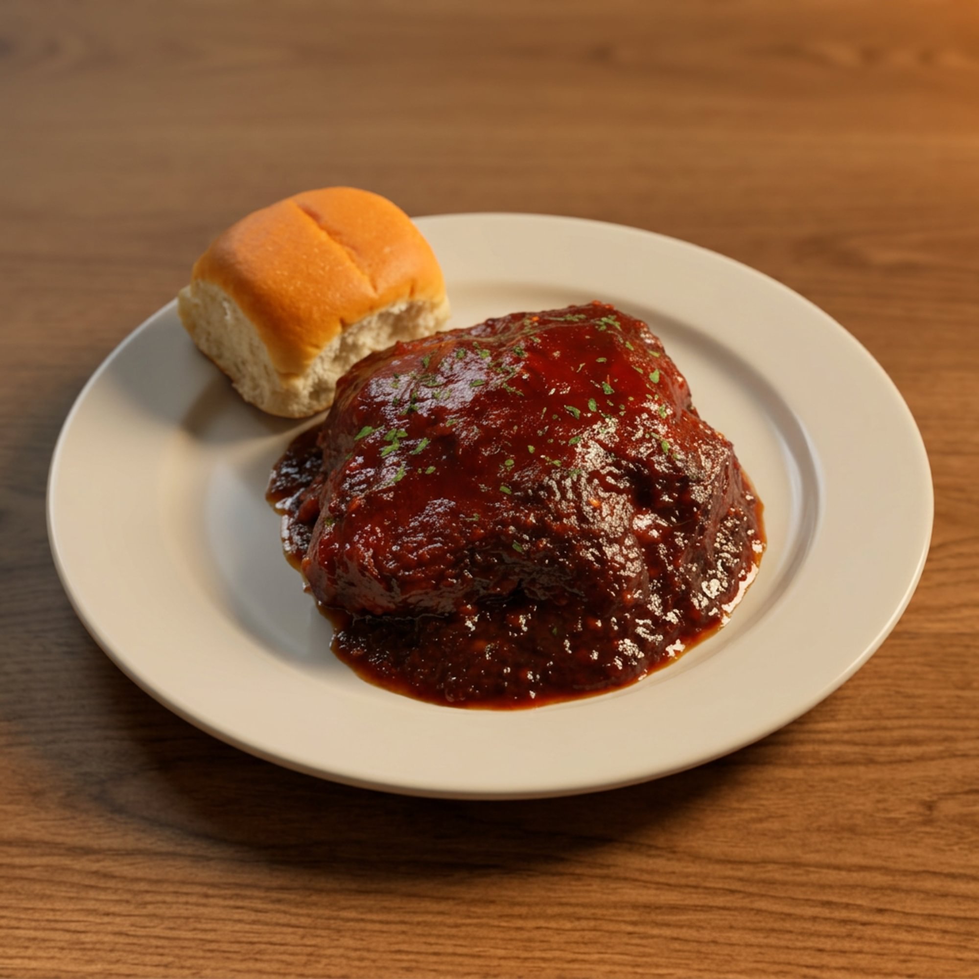 Hickory Smoked Meatloaf