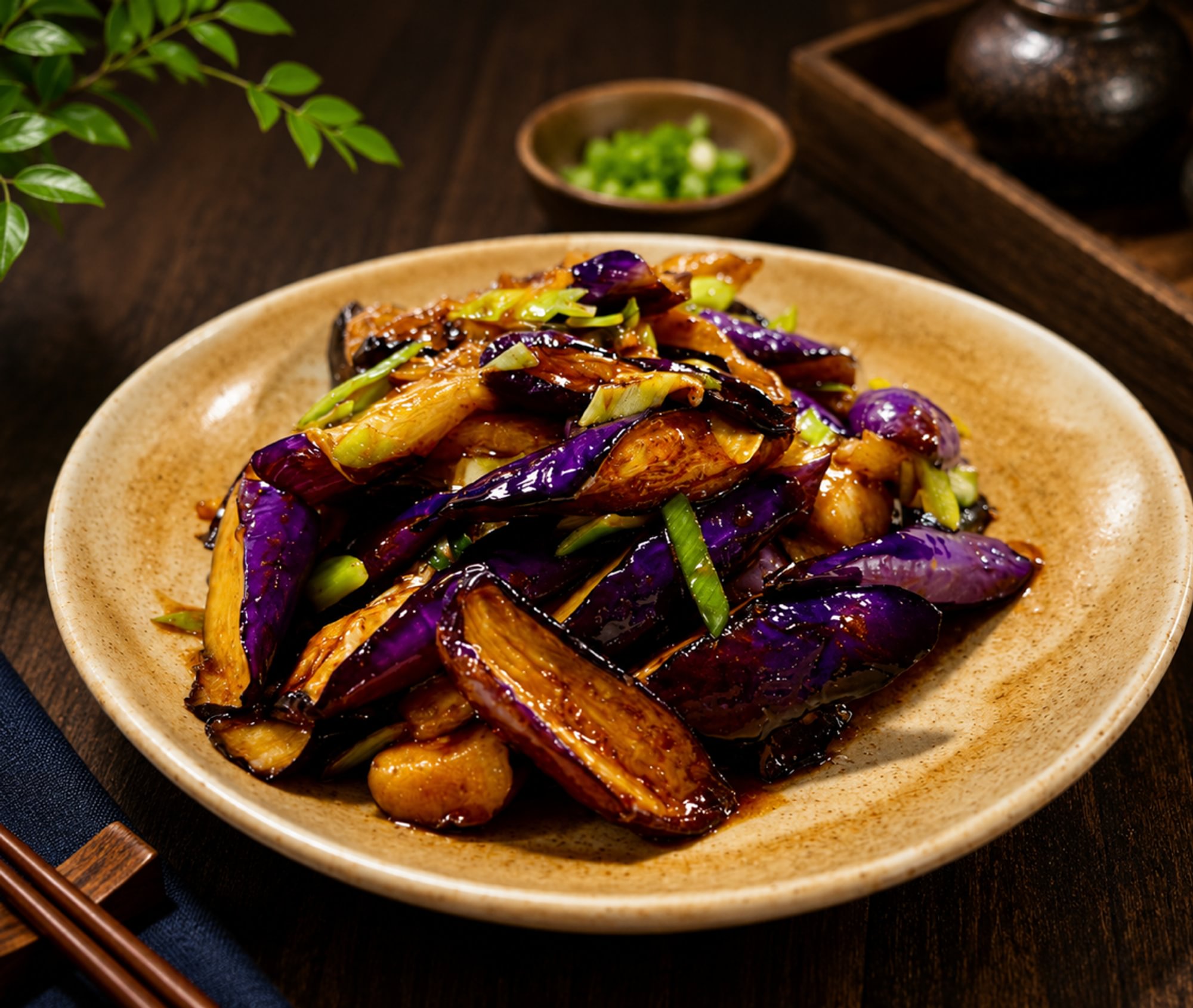 Eggplant with Garlic / 蒜烧茄段