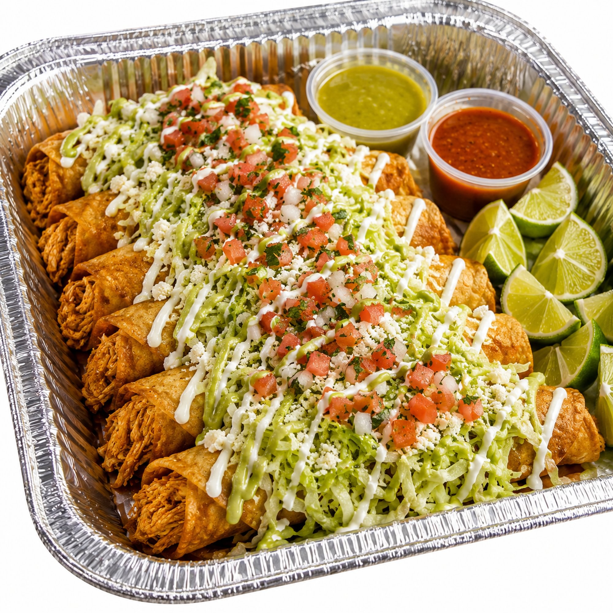 Tacos Catrachos (6) Orders Tray