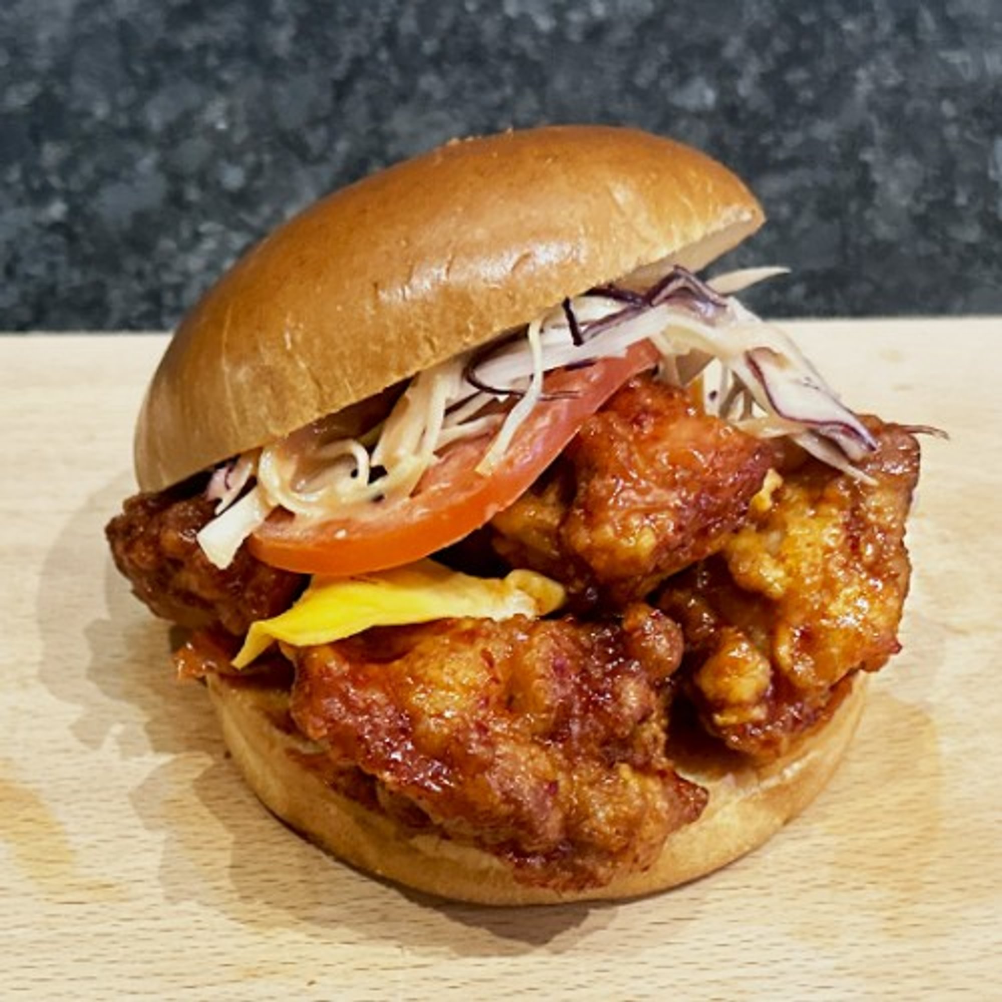 Fire Hot Chicken Burger
