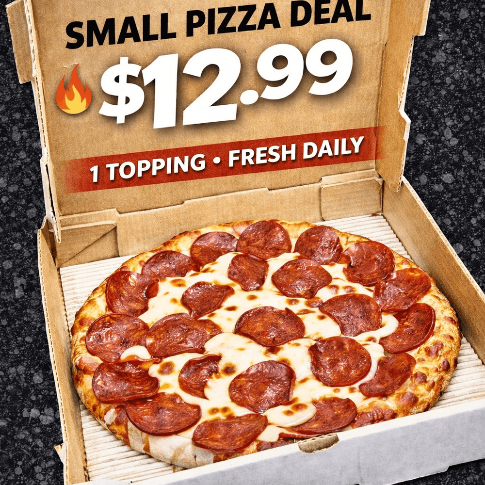 Small 1 Topping Pizza