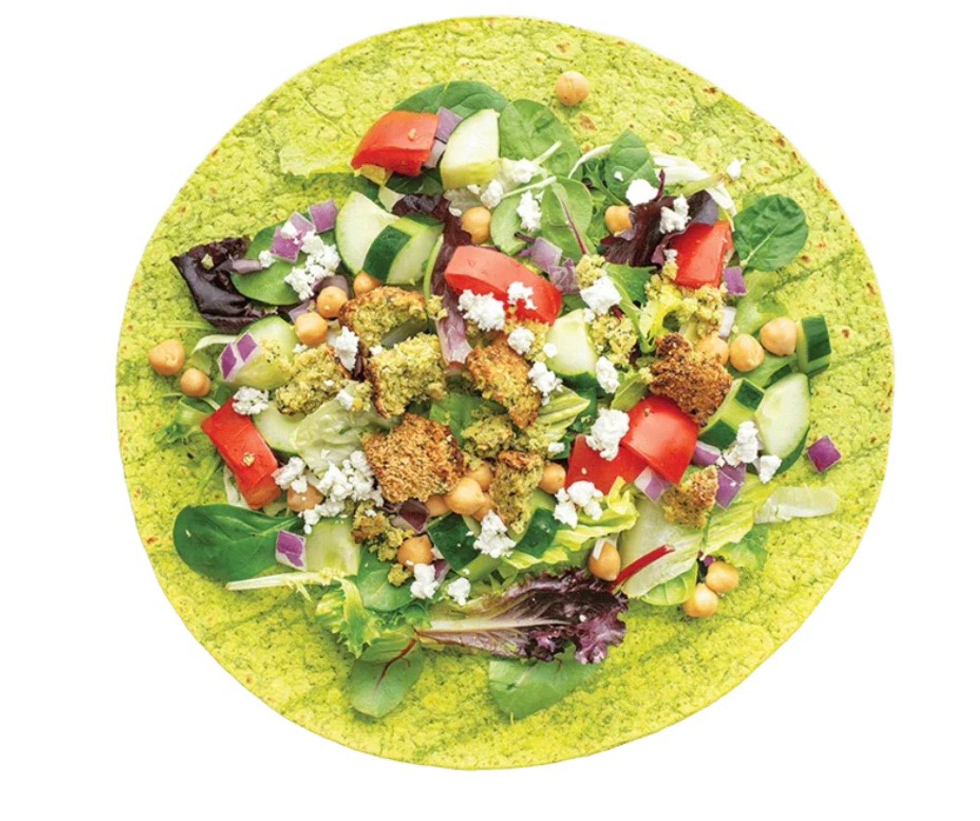 Mediterranean Veggie Wrap