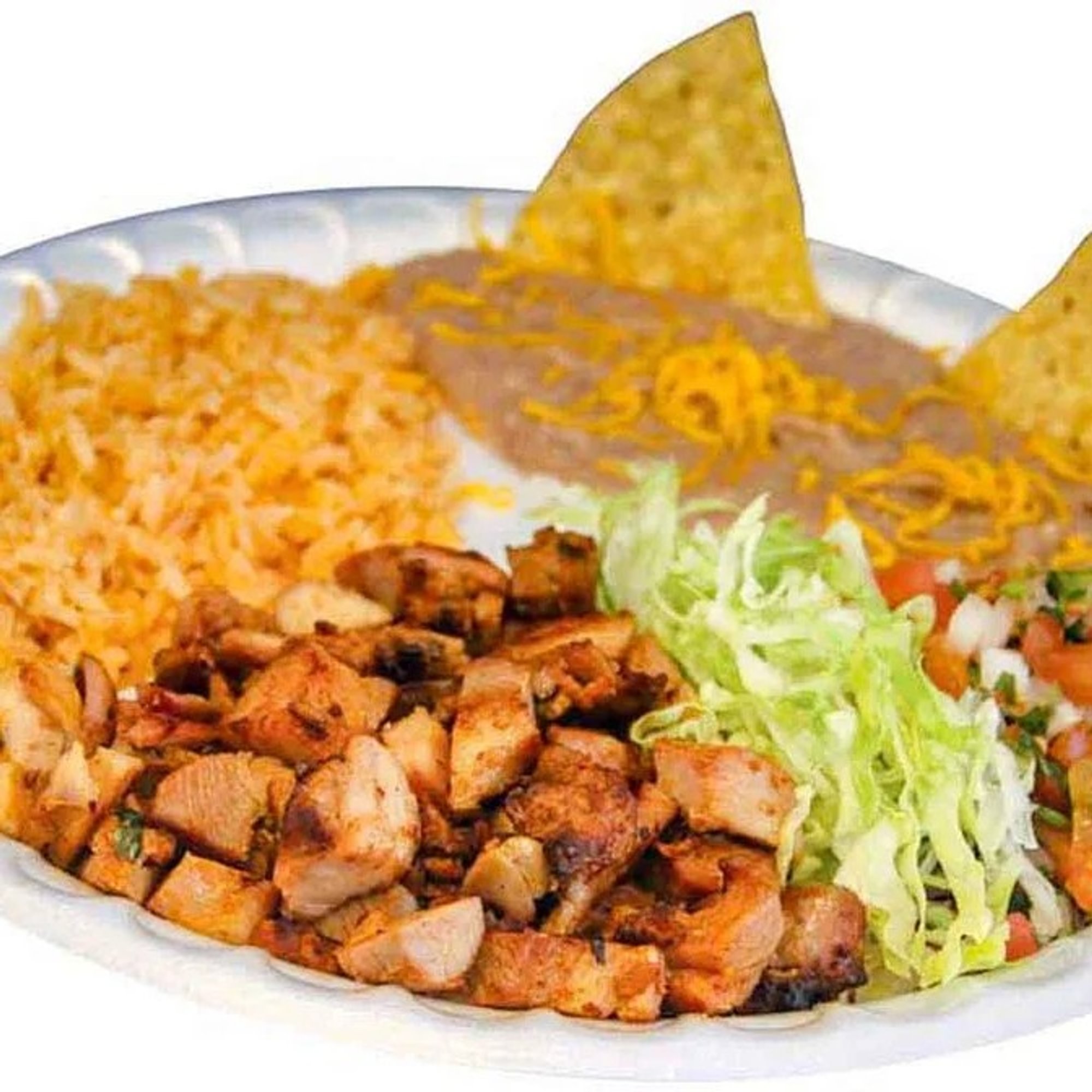 #15. Pollo Asado Plate