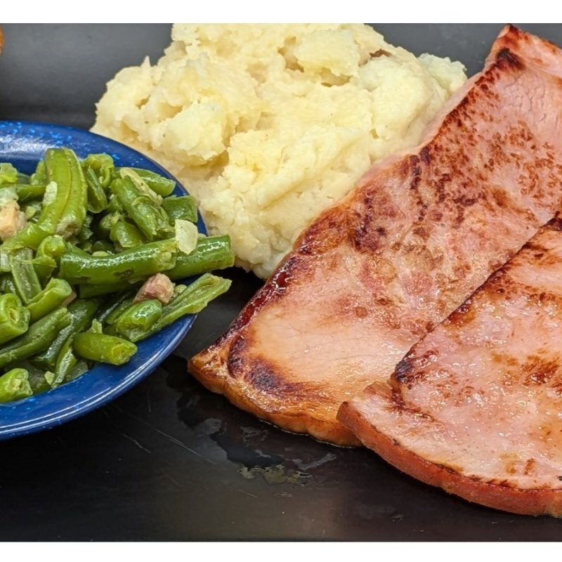 Grilled Ham Steak