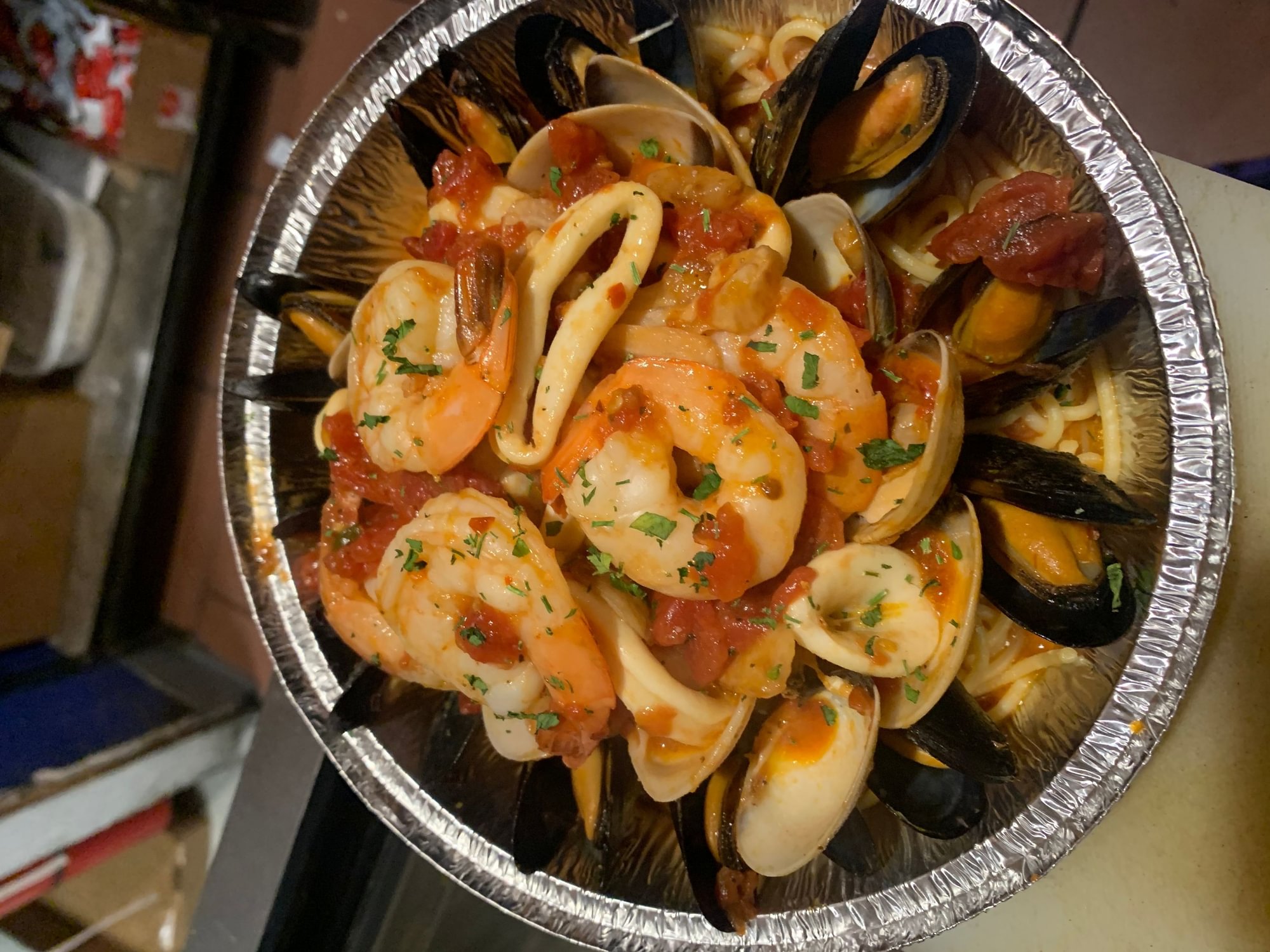 Seafood Combination Lunch