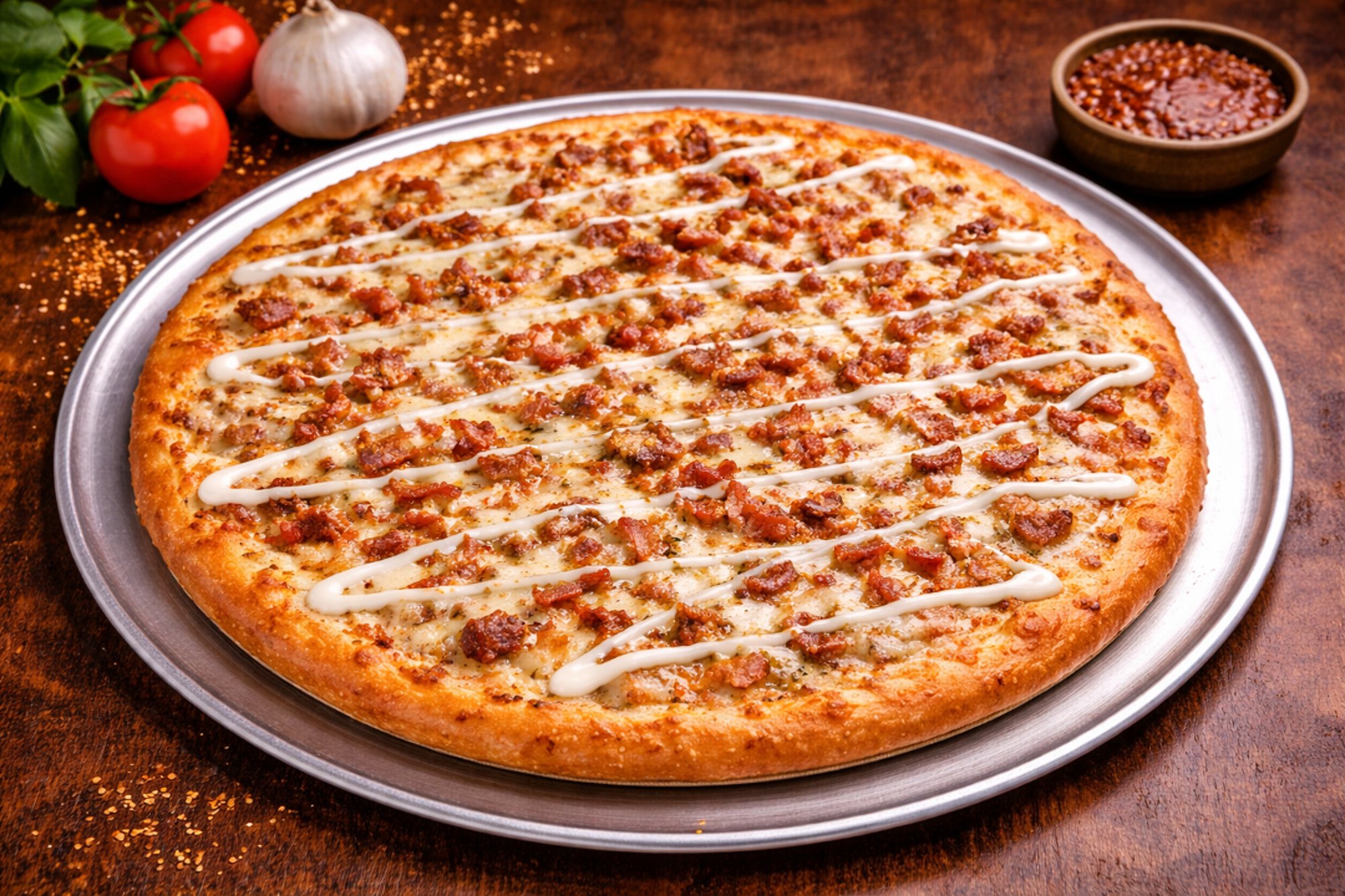 16" Chicken Bacon Ranch Pie