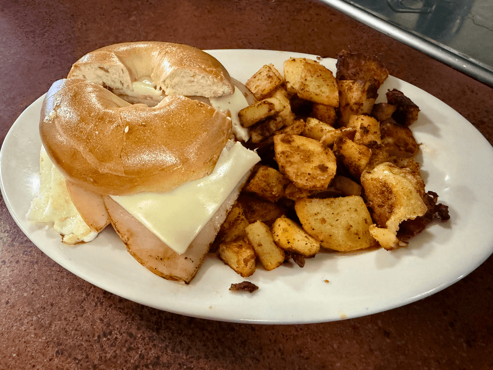 Turkey, Egg & Cheese Sandwich