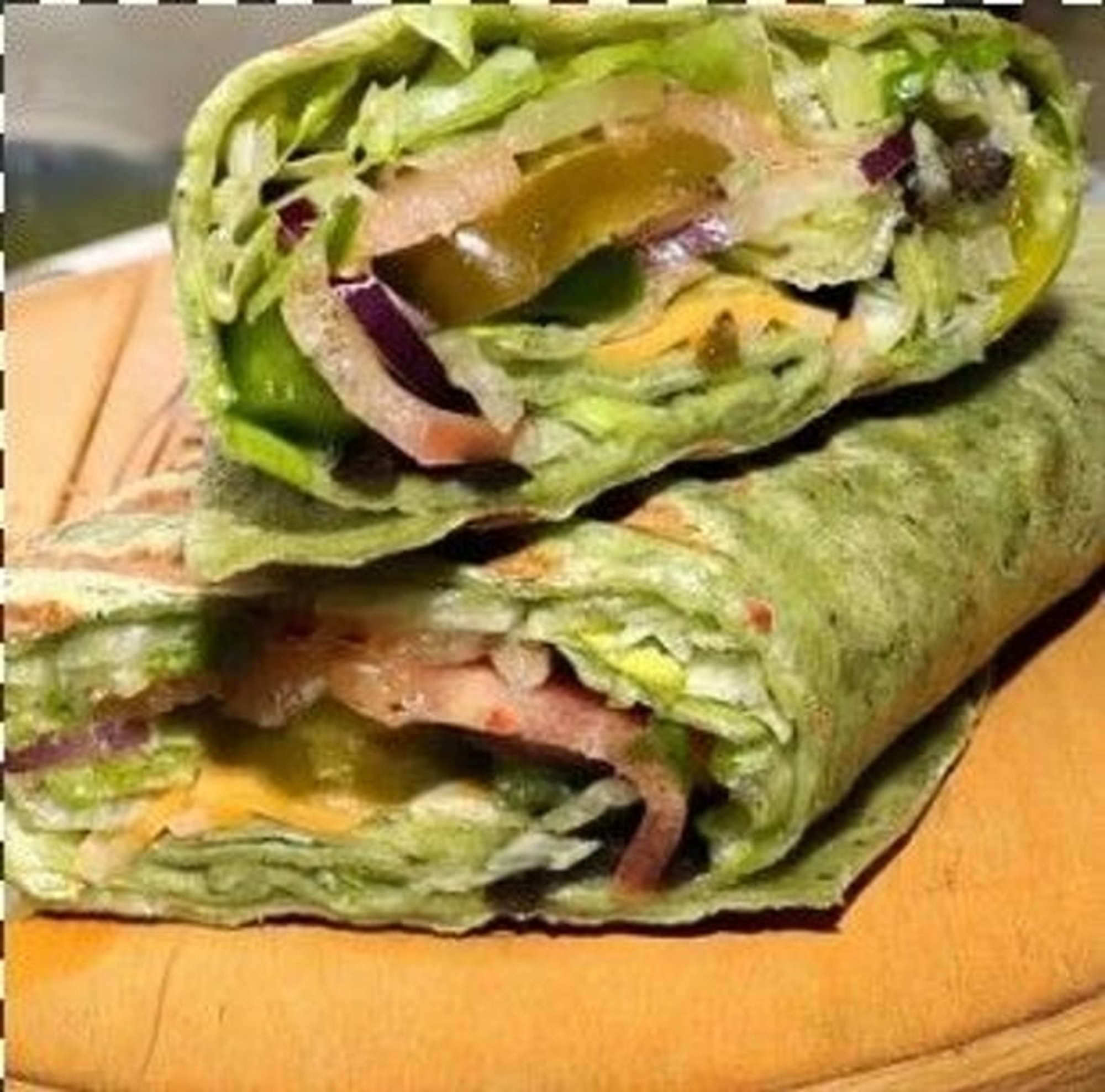 23– Hummus Veggie Wrap