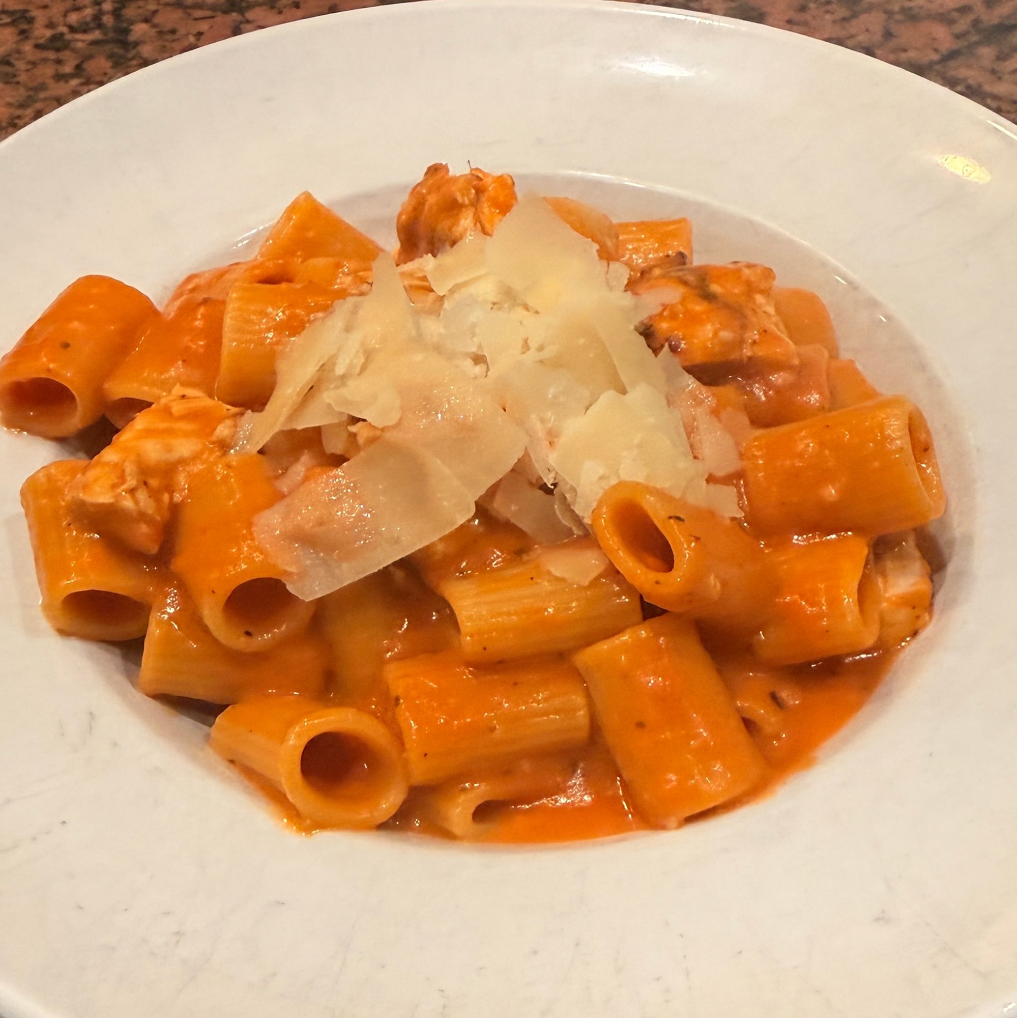 Spicy Rigatoni Vodka