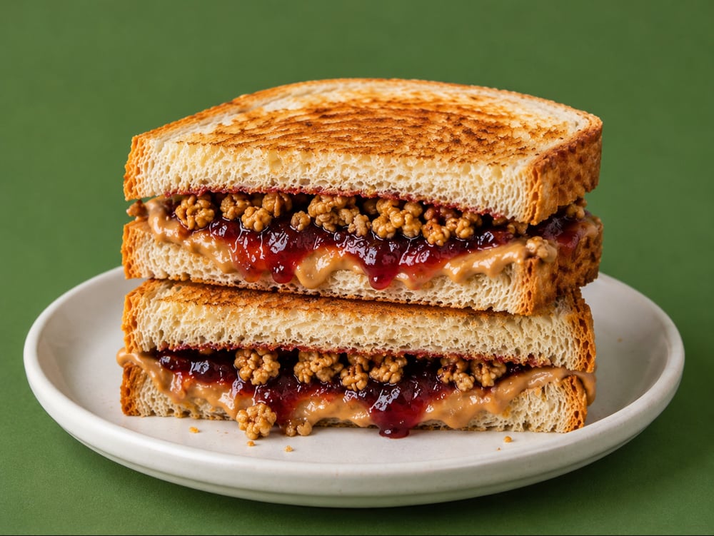 PB&J Crunch Sandwich