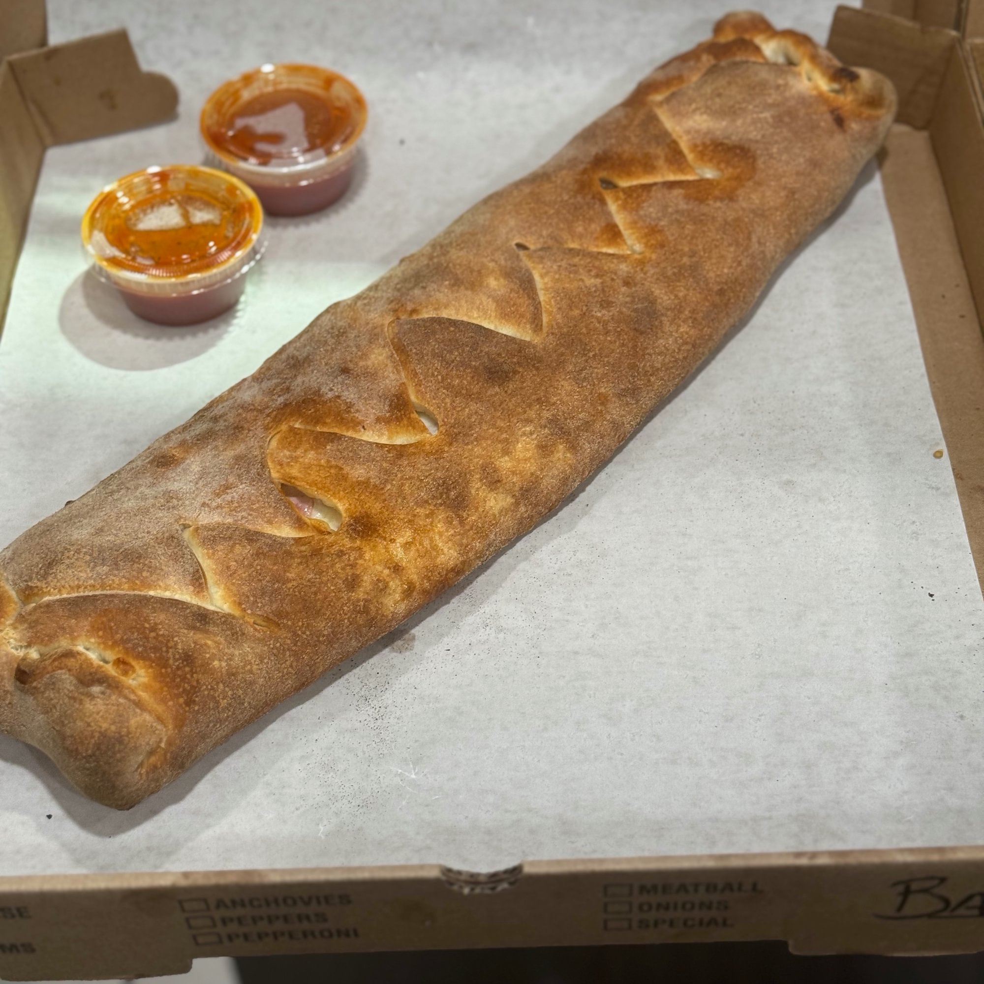 Steak Bomb Calzone