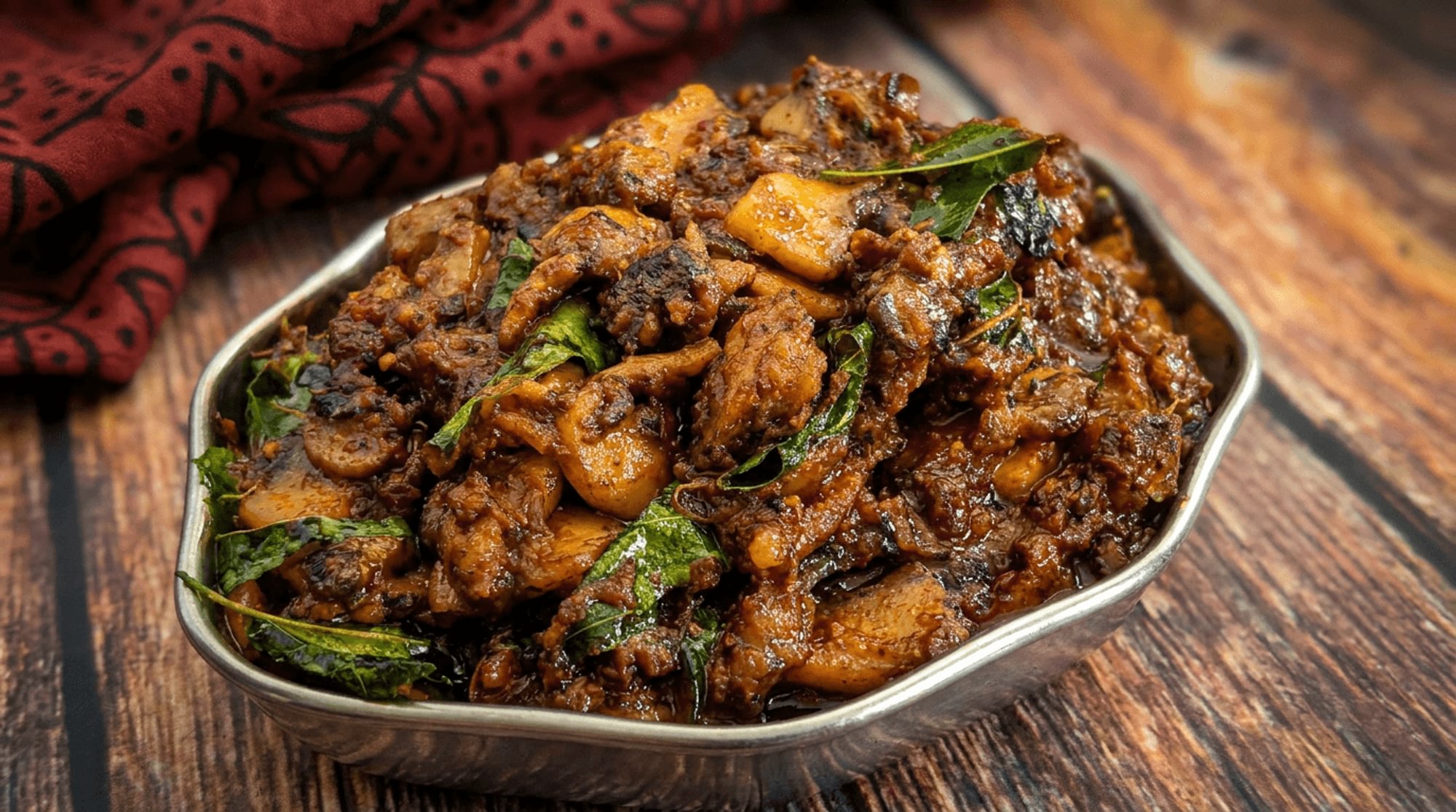 Pepper Mushroom Curry