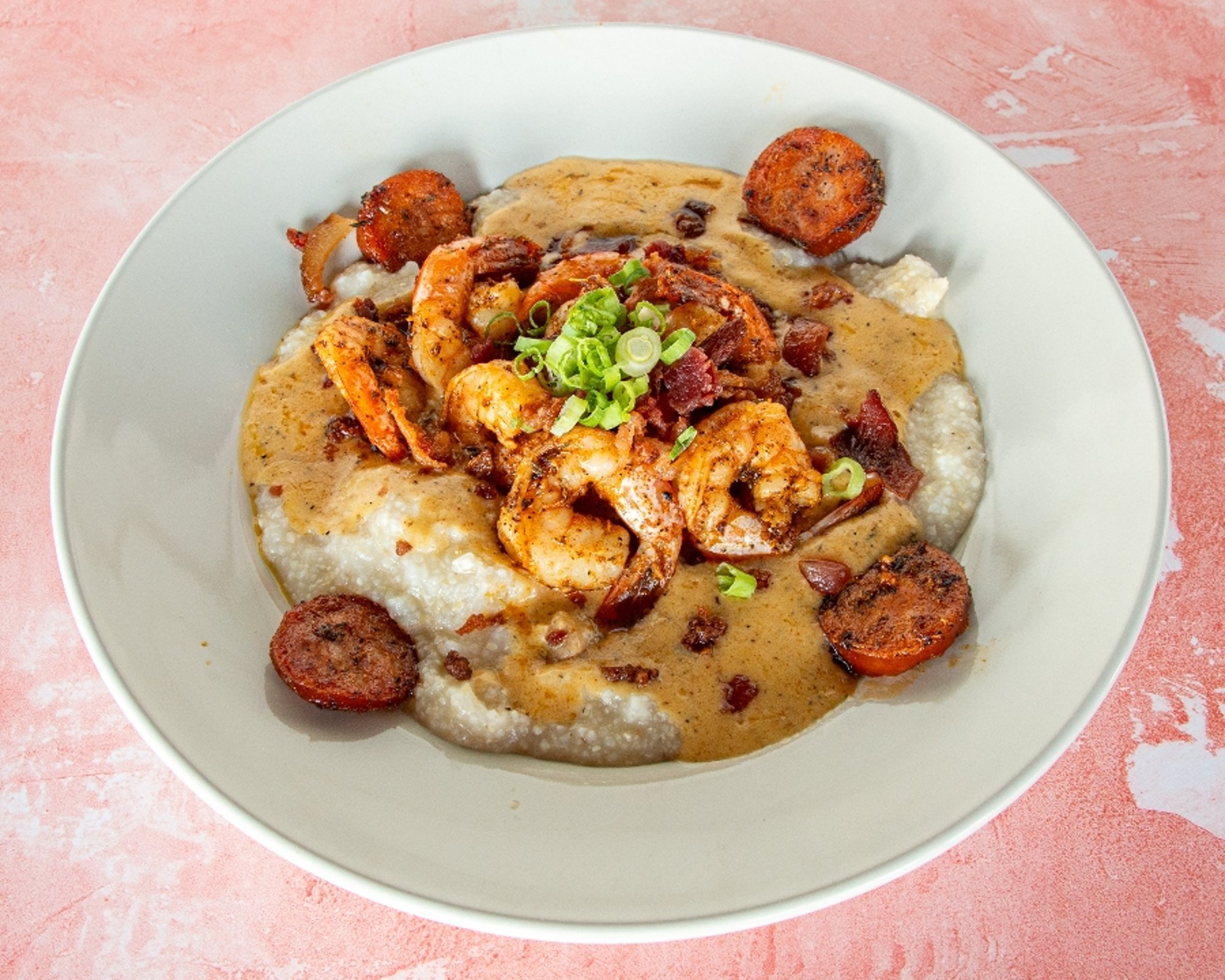 L Shrimp & Grits