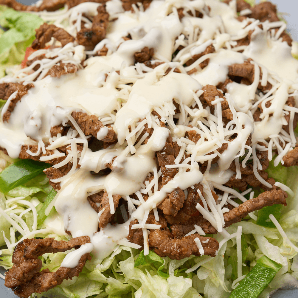 Grilled steak salad