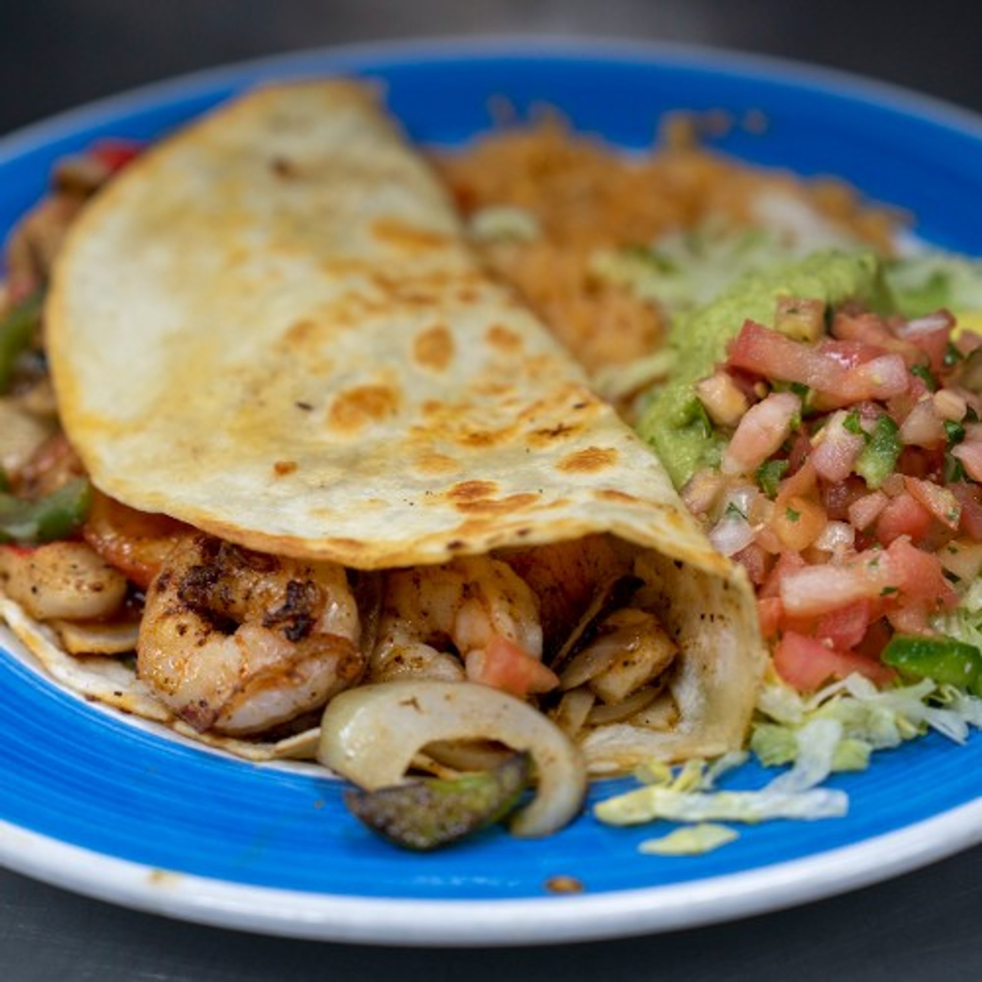 Seafood Quesadilla