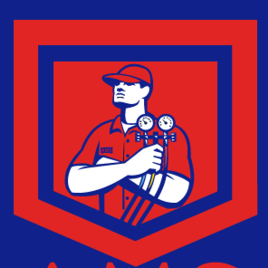 AMS Air Conditioning &amp; Heating Logo