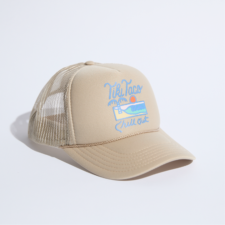 TAN TRUCKER HAT