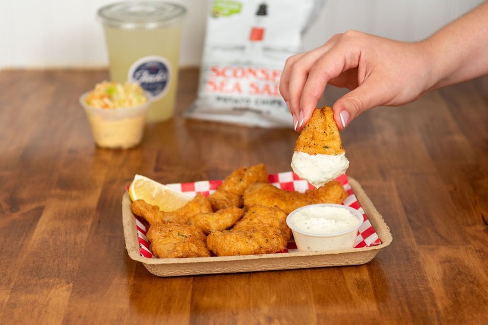 Crispy Haddock Bites