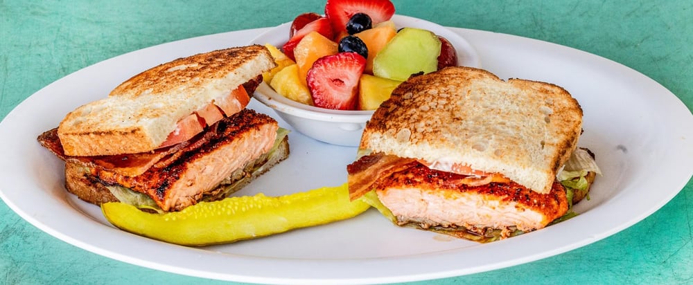 Salmon BLT