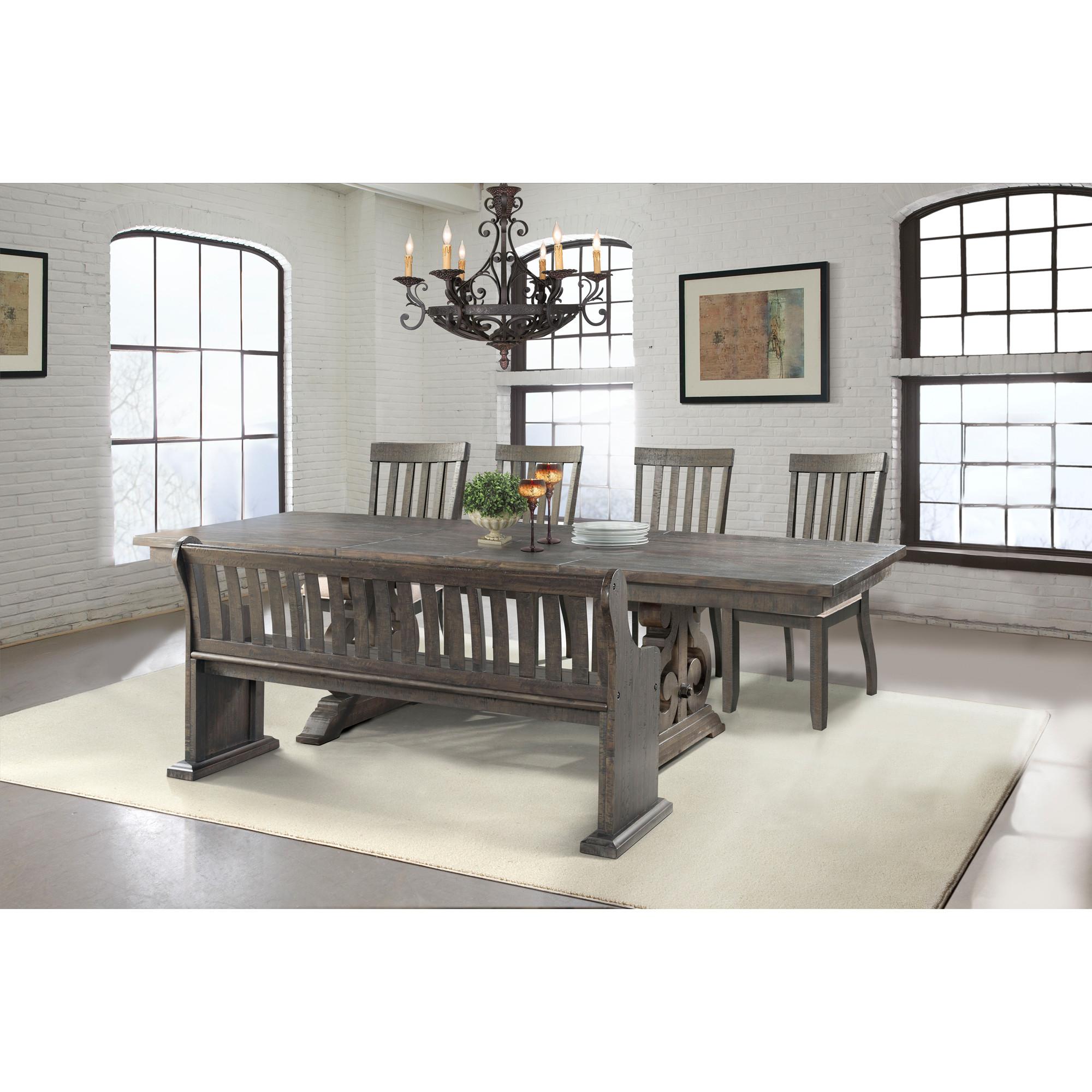6 - Piece Stanford Dining Set with Side Chair & Bench