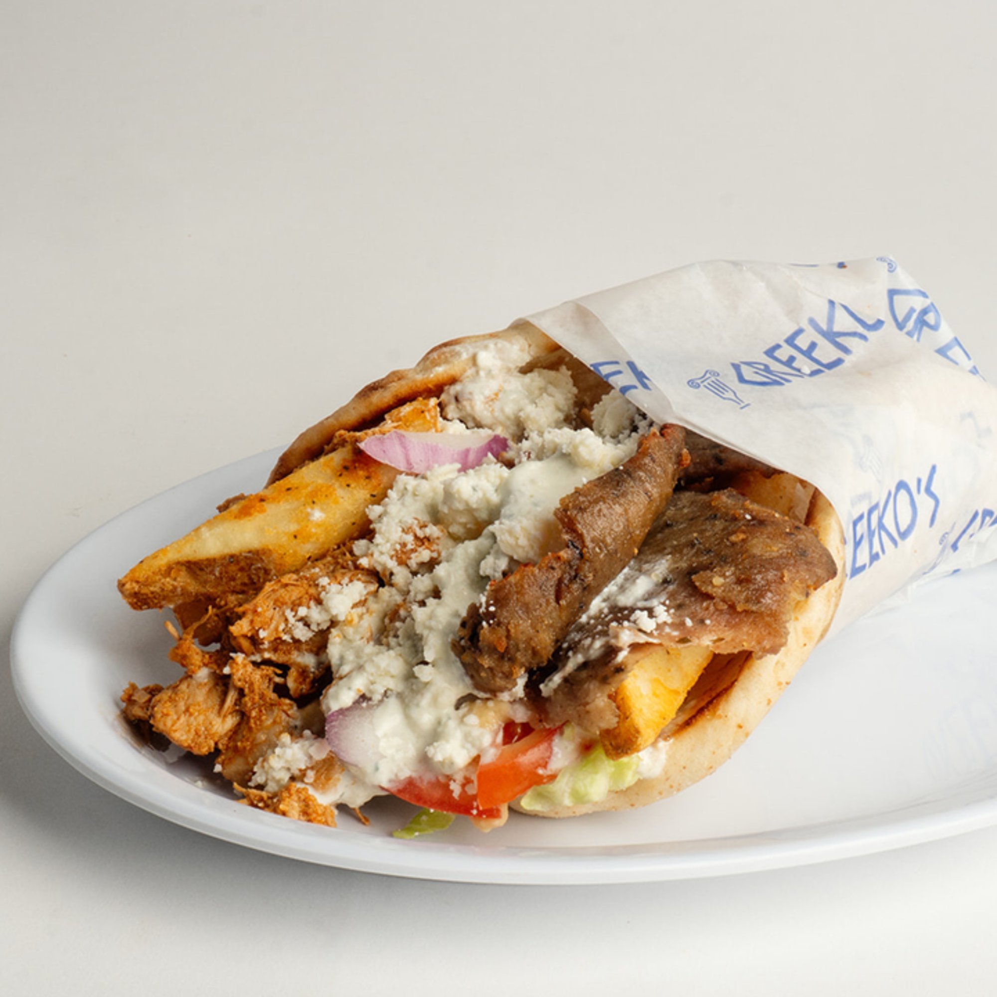 Giant Lamb & Chicken Pita