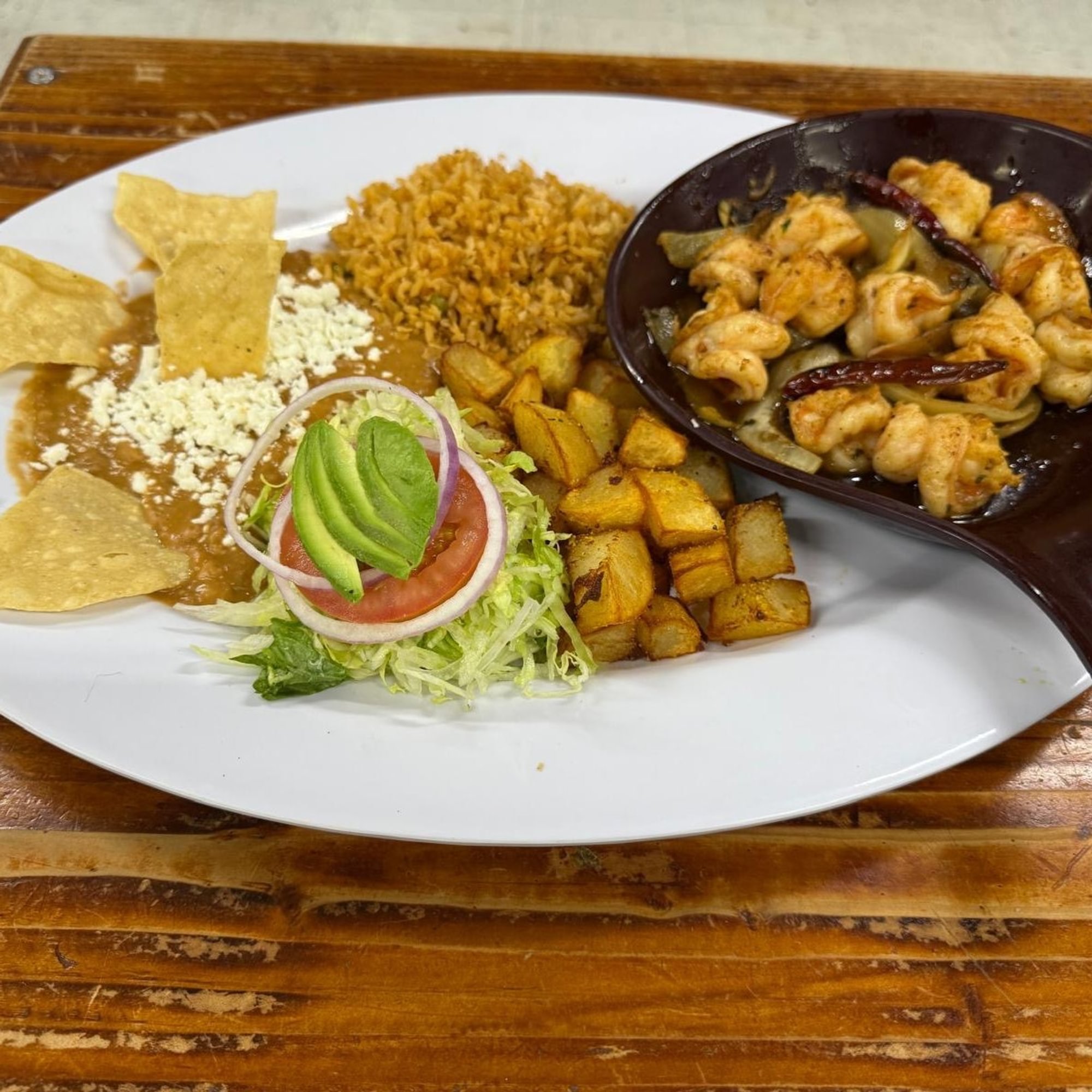 Camarones al Mojo de Ajo