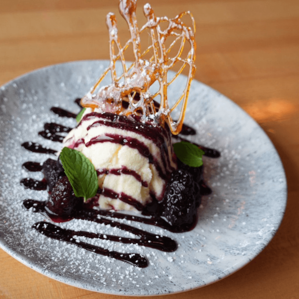 Crustless Cheesecake