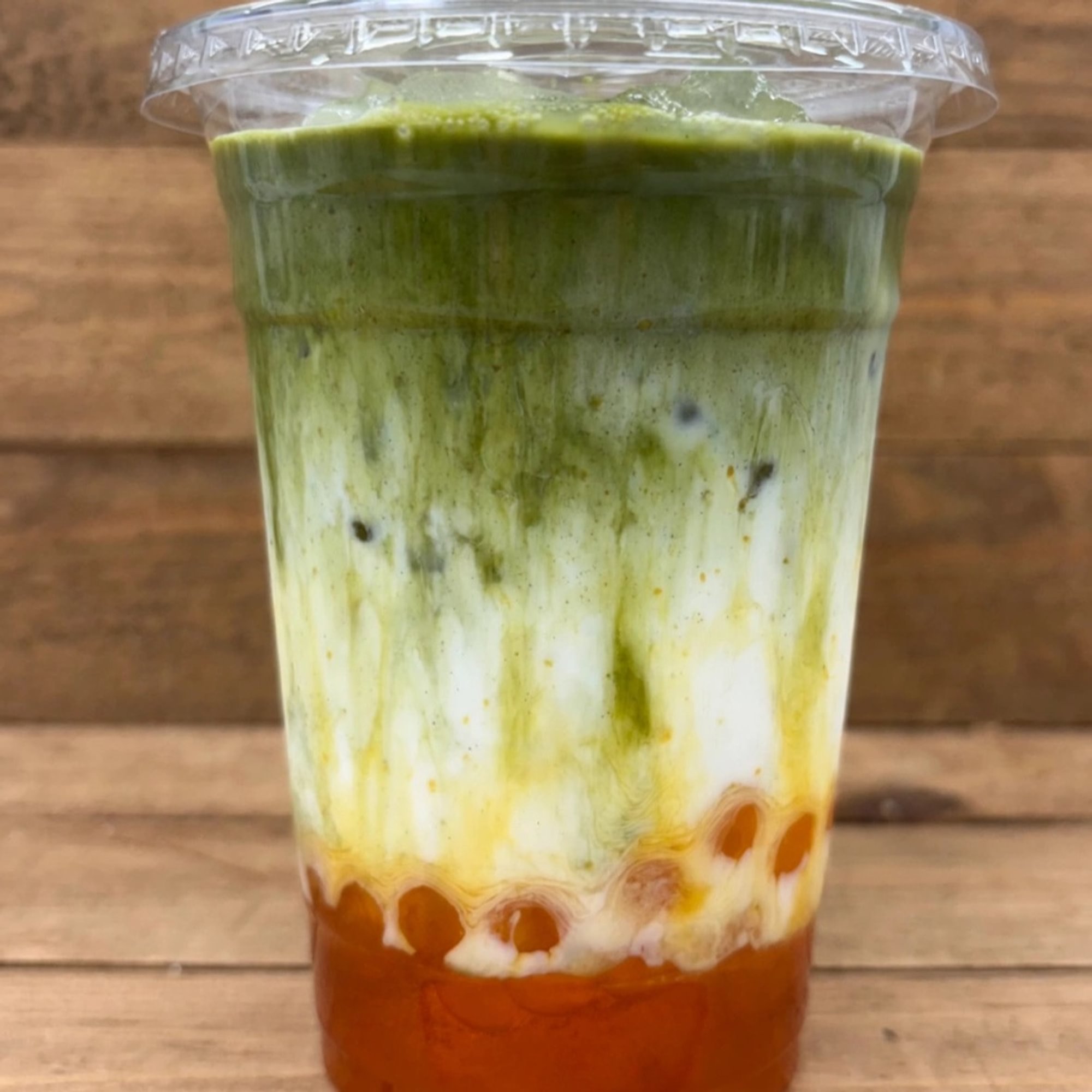 Peach Matcha