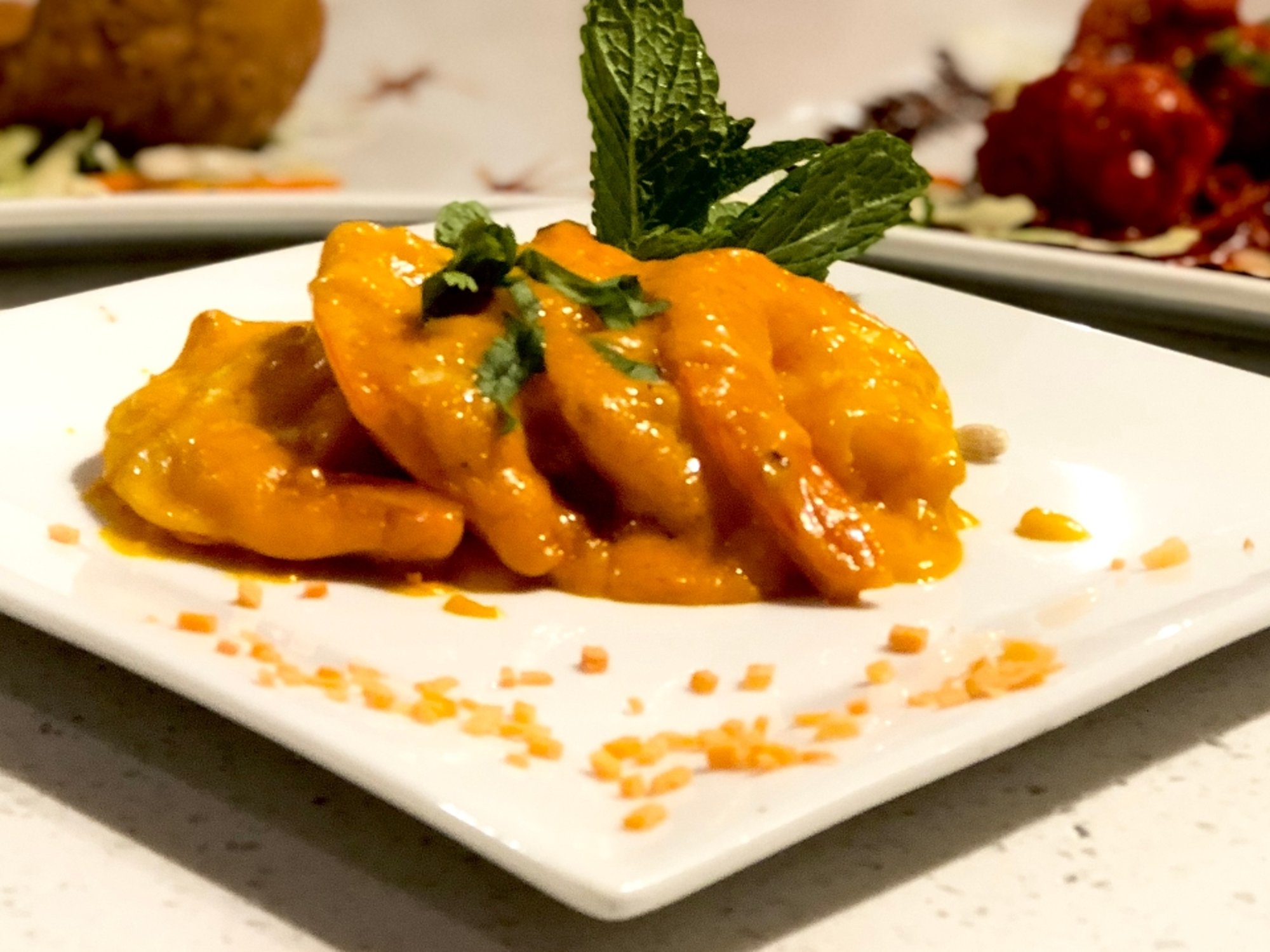 Ginger Mango Shrimp