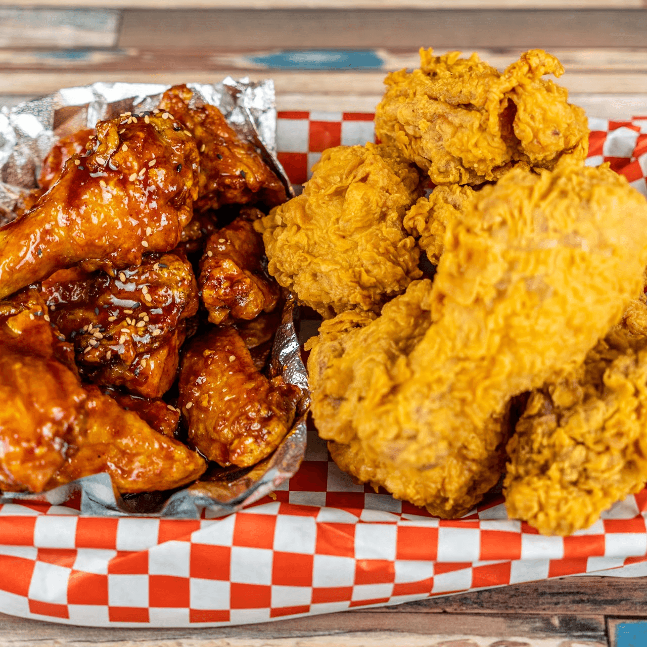 Whole Chicken Half & Half (16pc)