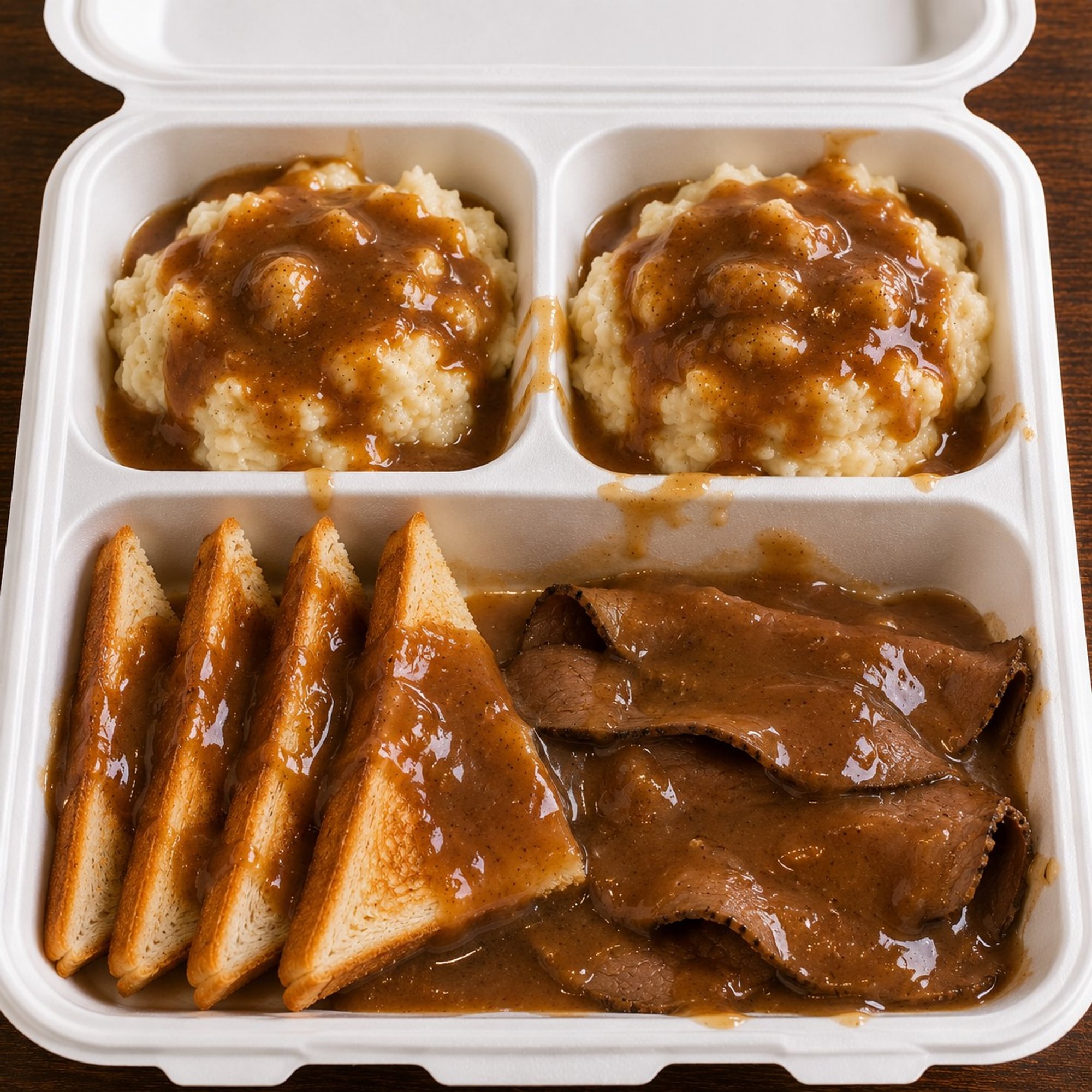 Hot Roast Beef Platter