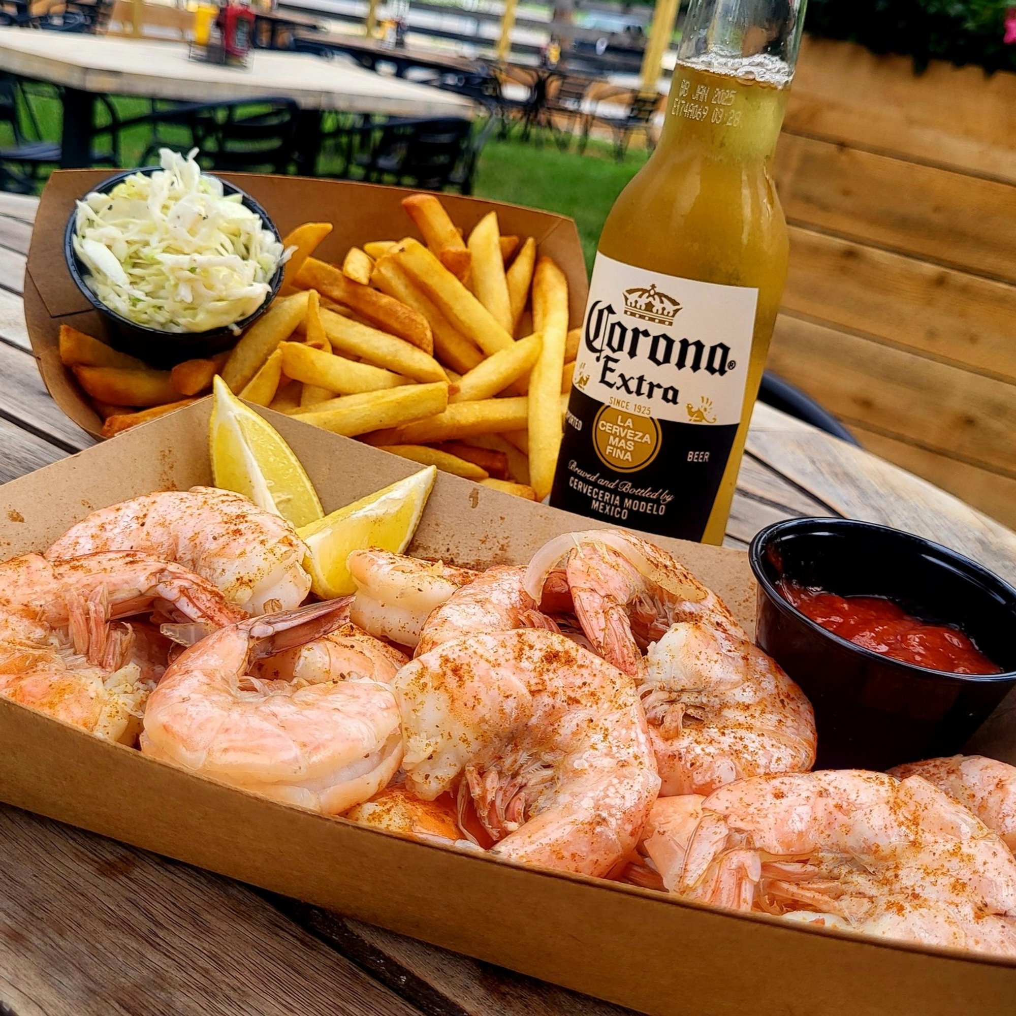 Steamed Shrimp